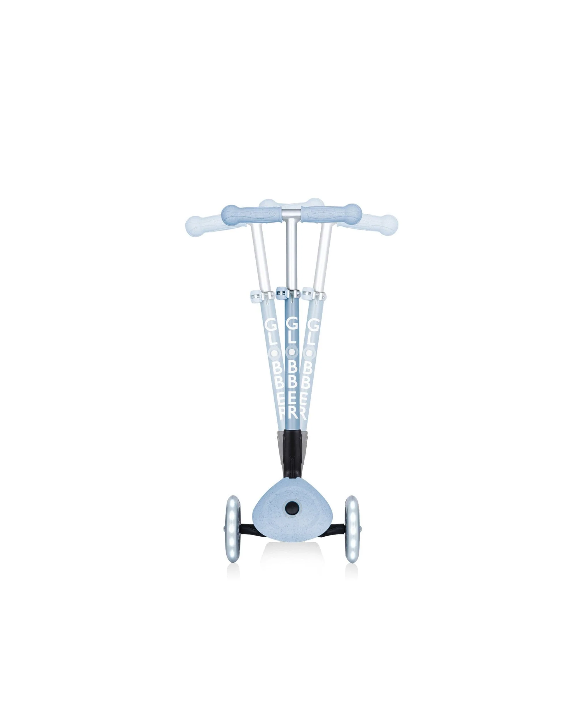 Globber Junior Foldable Lights Eco Scooter - Blueberry - Image 6