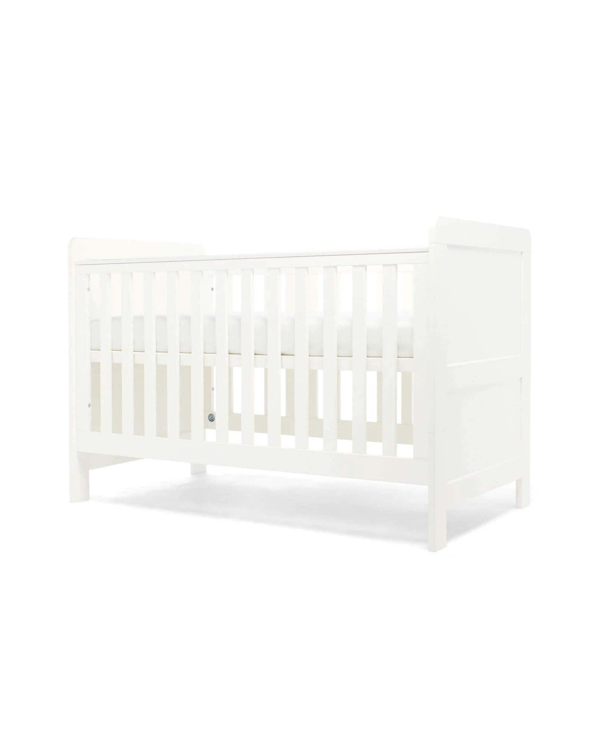 Hampden Cotbed & Luxury Hybrid Twin Cotbed Mattress Bundle - White - Image 4