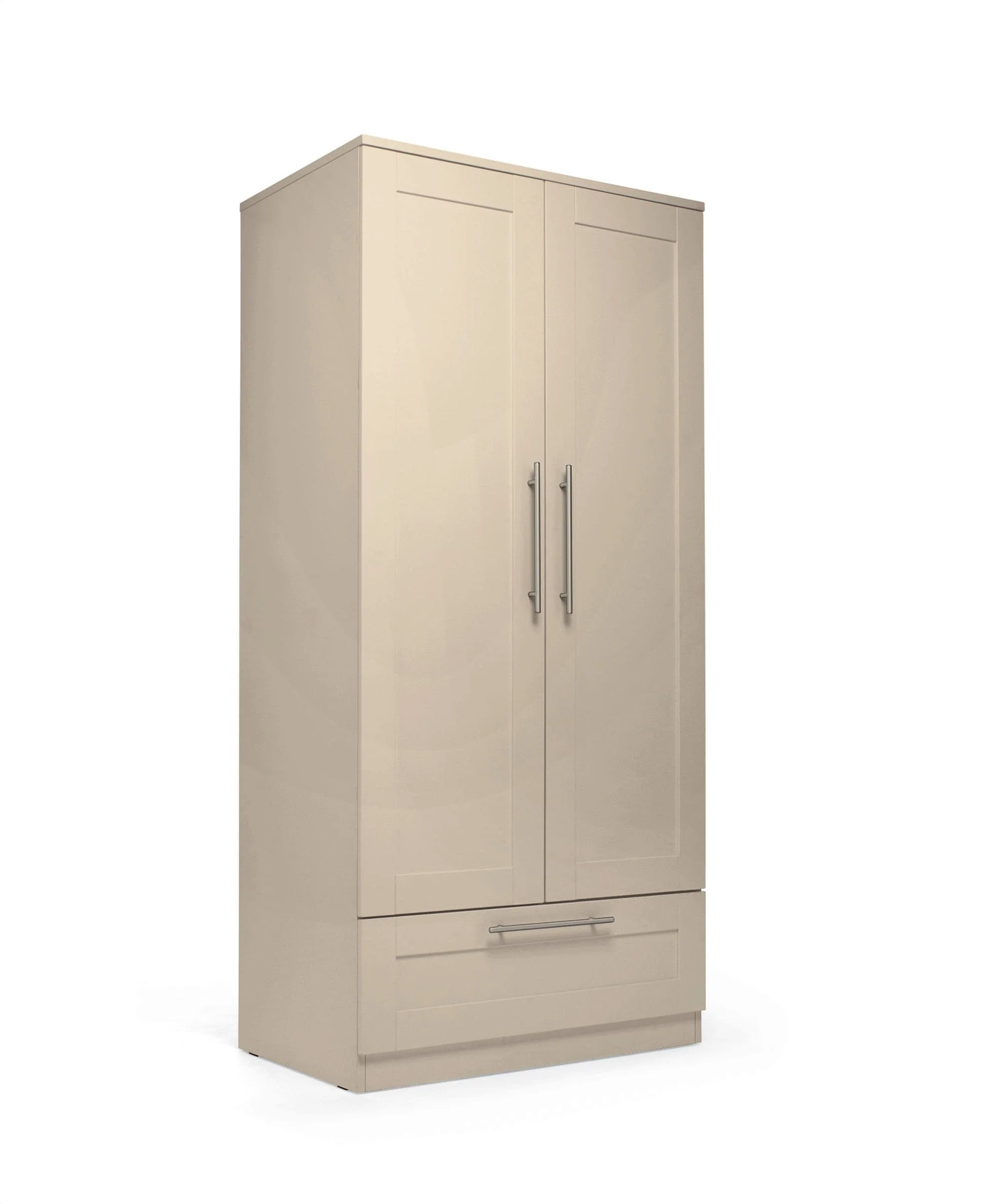 Hampden 3 Piece Cotbed Range with Dresser Changer & Wardrobe - Cashmere - Image 11
