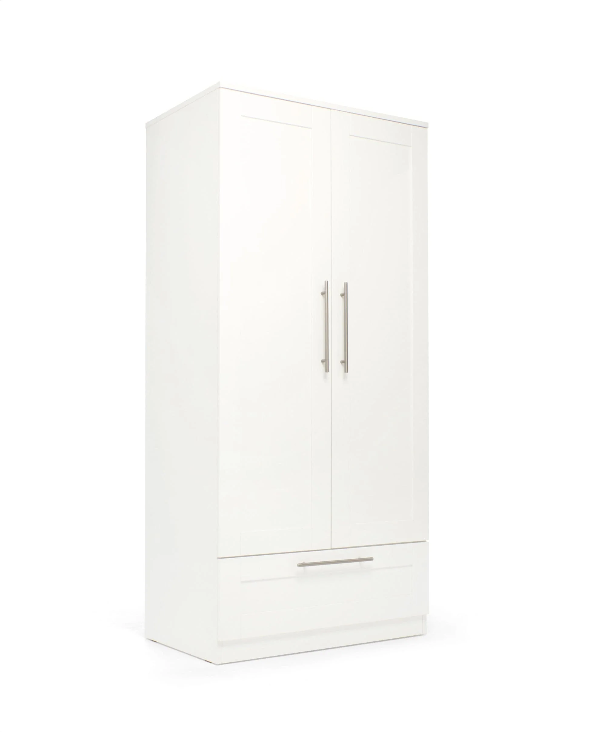 Hampden 3 Piece Cotbed Range with Dresser Changer & Wardrobe - White - Image 11