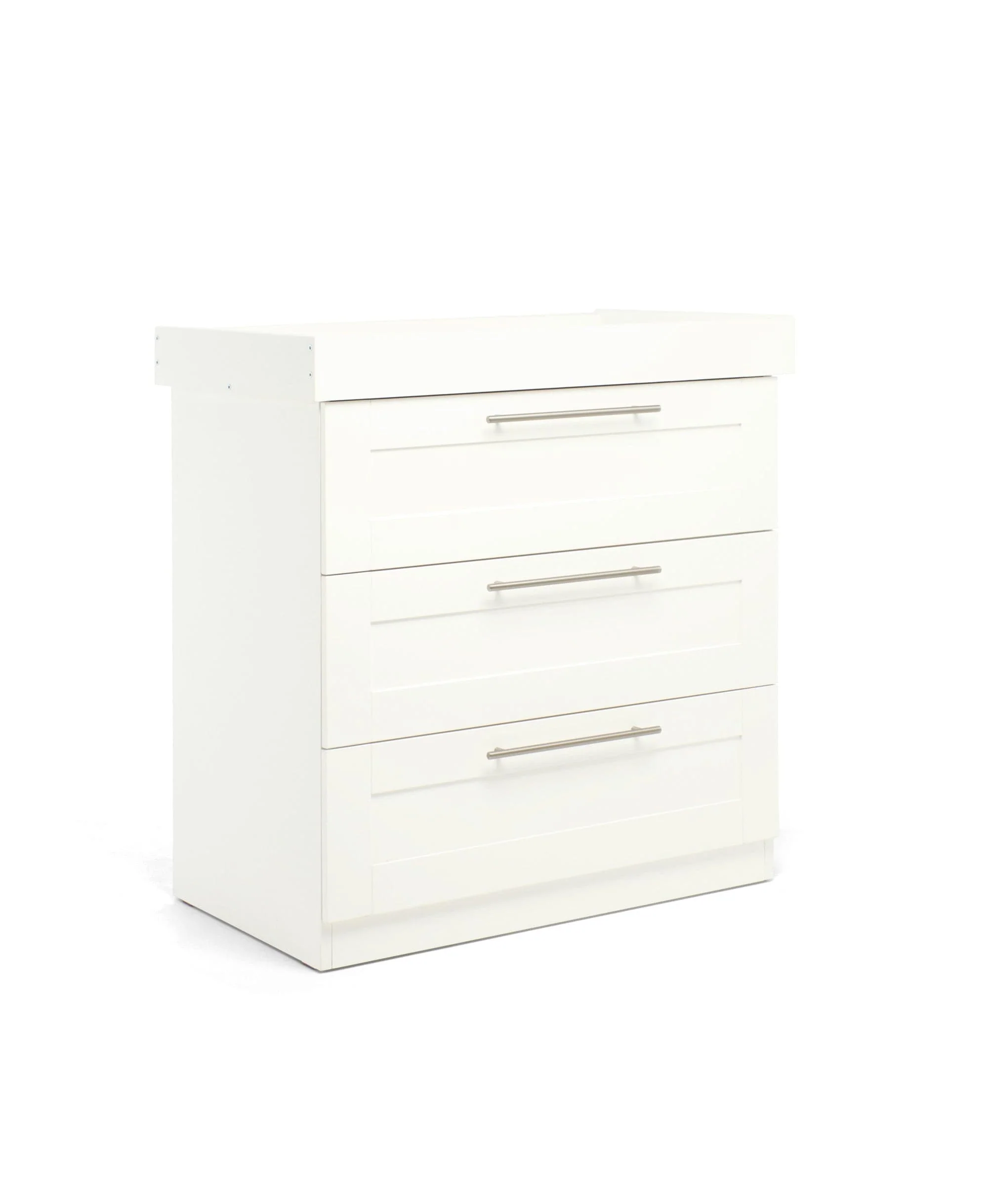 Hampden Nursery Bundle with Lua Bedside Crib (6 Piece) – White - Image 11