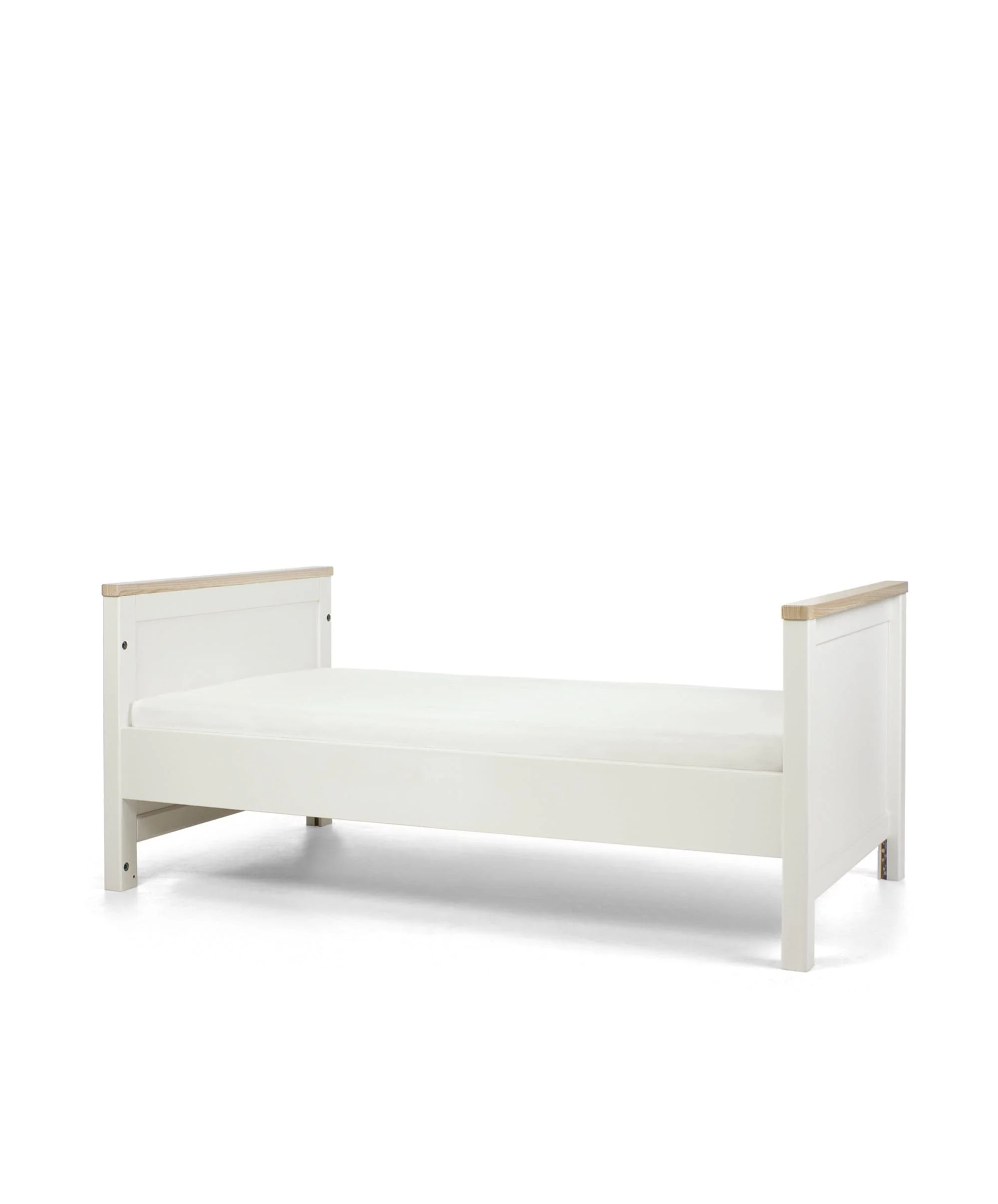 Harwell Small Cotbed Bundle with Essential Airflow Pocket Spring Small Cotbed & Cot Mattress -White - Image 5