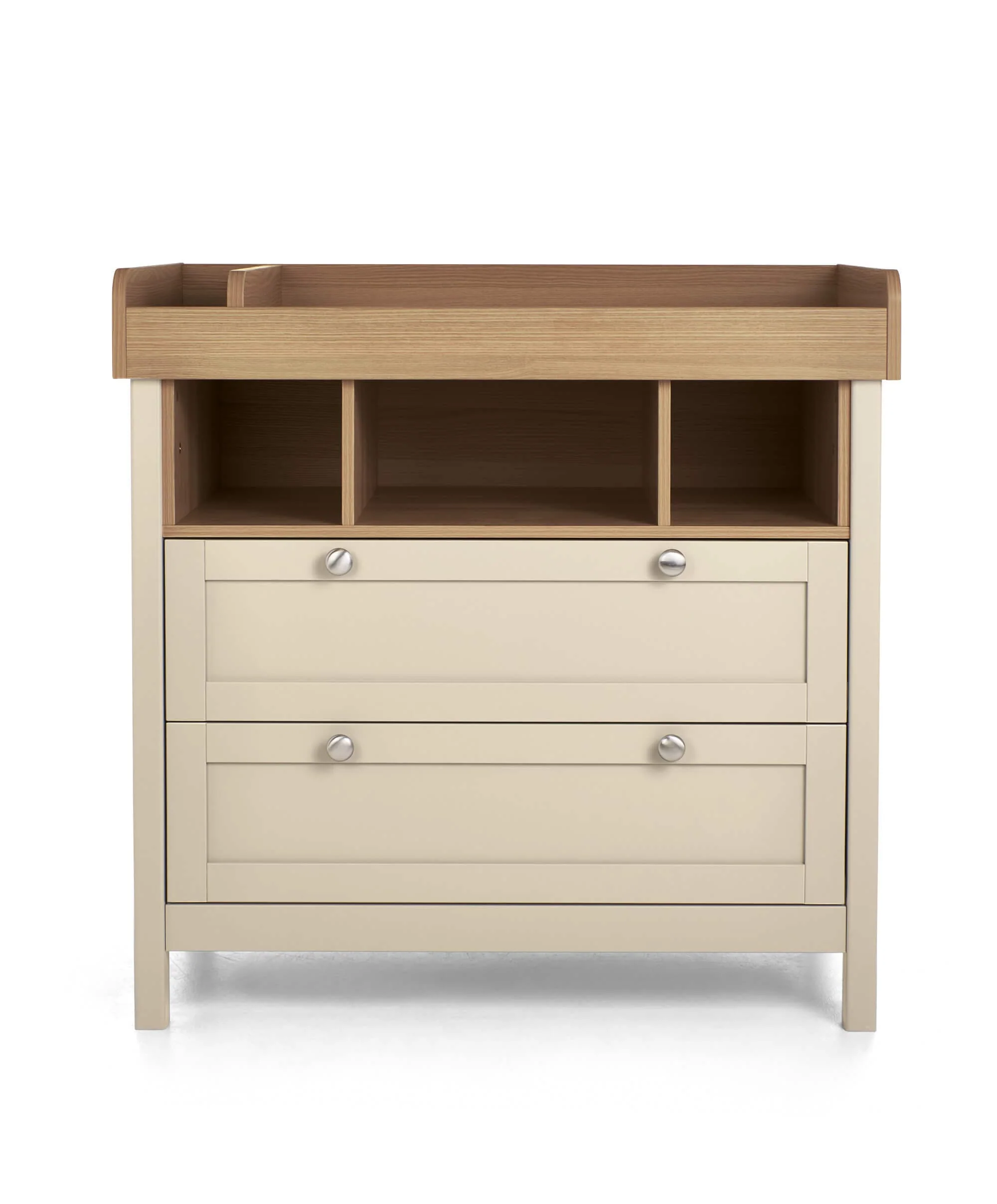 Harwell 3 Piece Cotbed Range with Dresser Changer & Wardrobe - Cashmere - Image 10