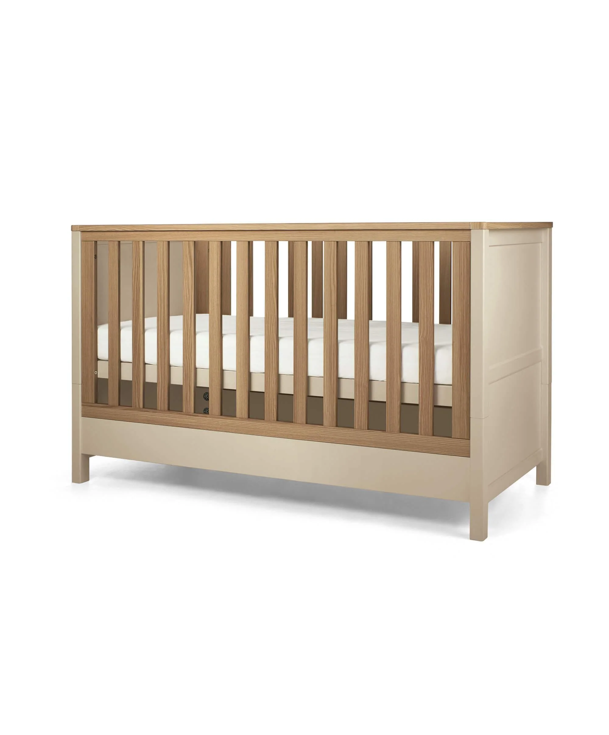 Harwell 3 Piece Cotbed Range with Dresser Changer & Wardrobe - Cashmere - Image 6