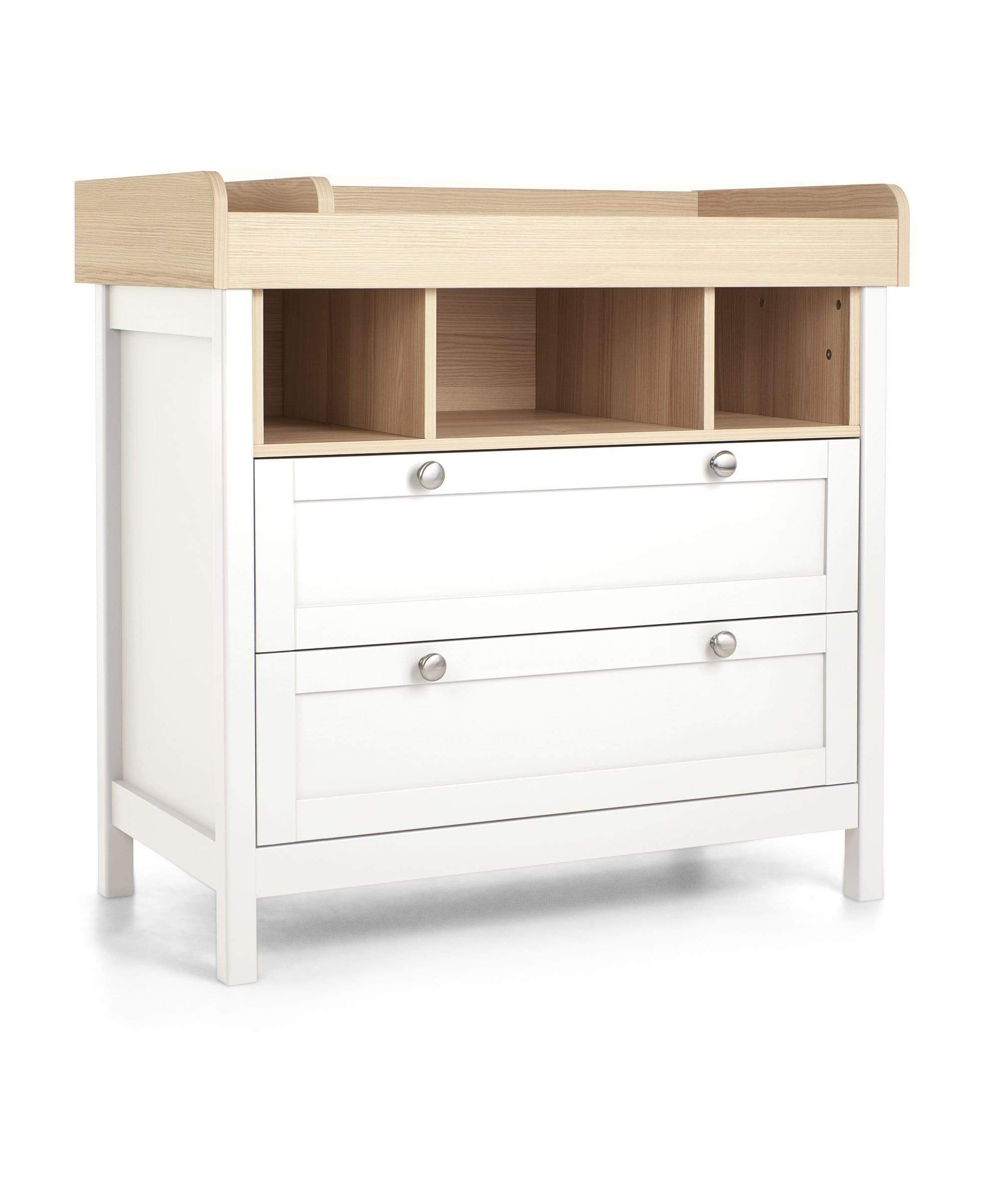 Harwell 3 Piece Cotbed Range with Dresser Changer & Wardrobe - White - Image 12