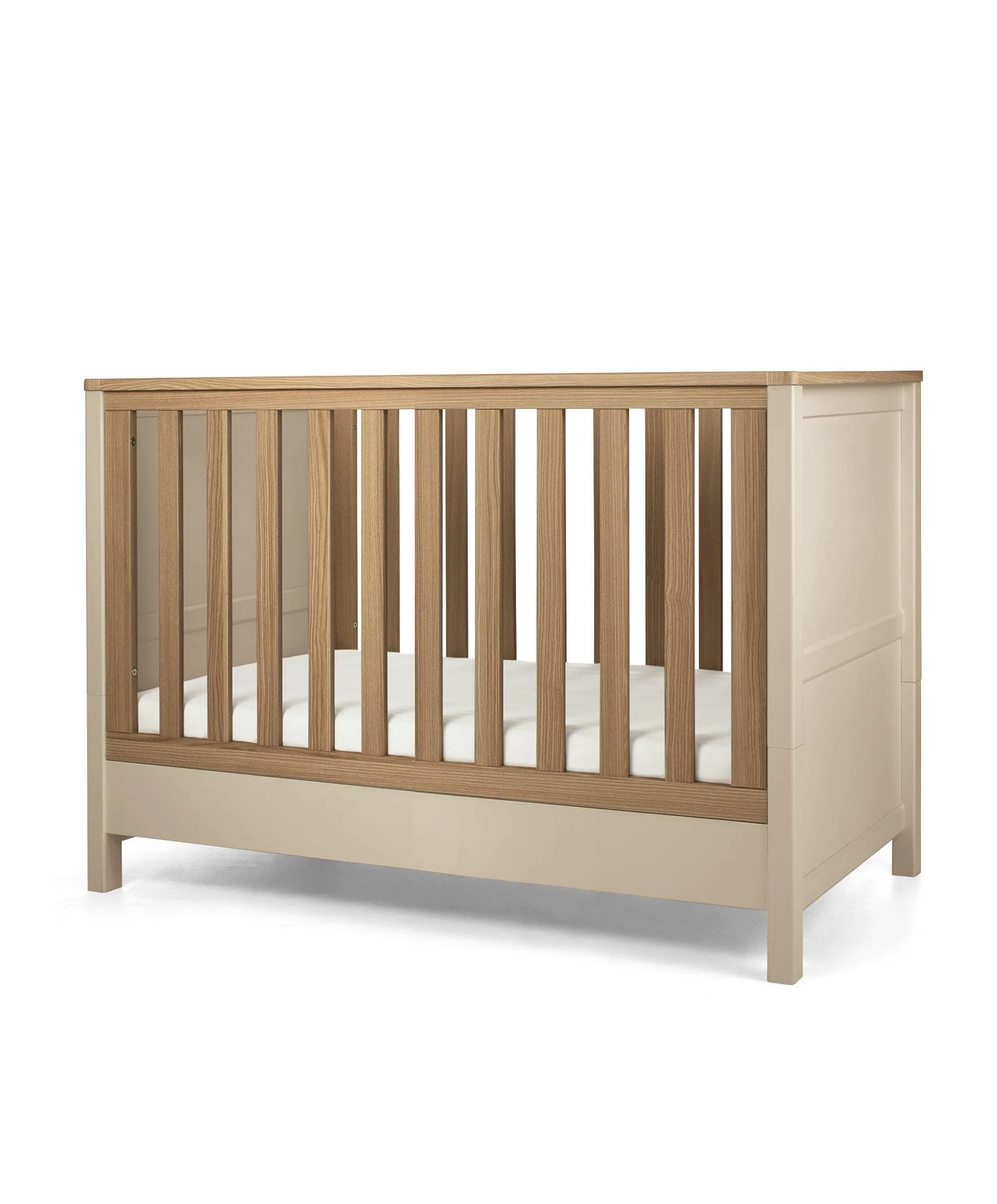 Harwell 3 Piece Small Cotbed Range with Dresser Changer & Wardrobe - Cashmere - Image 5