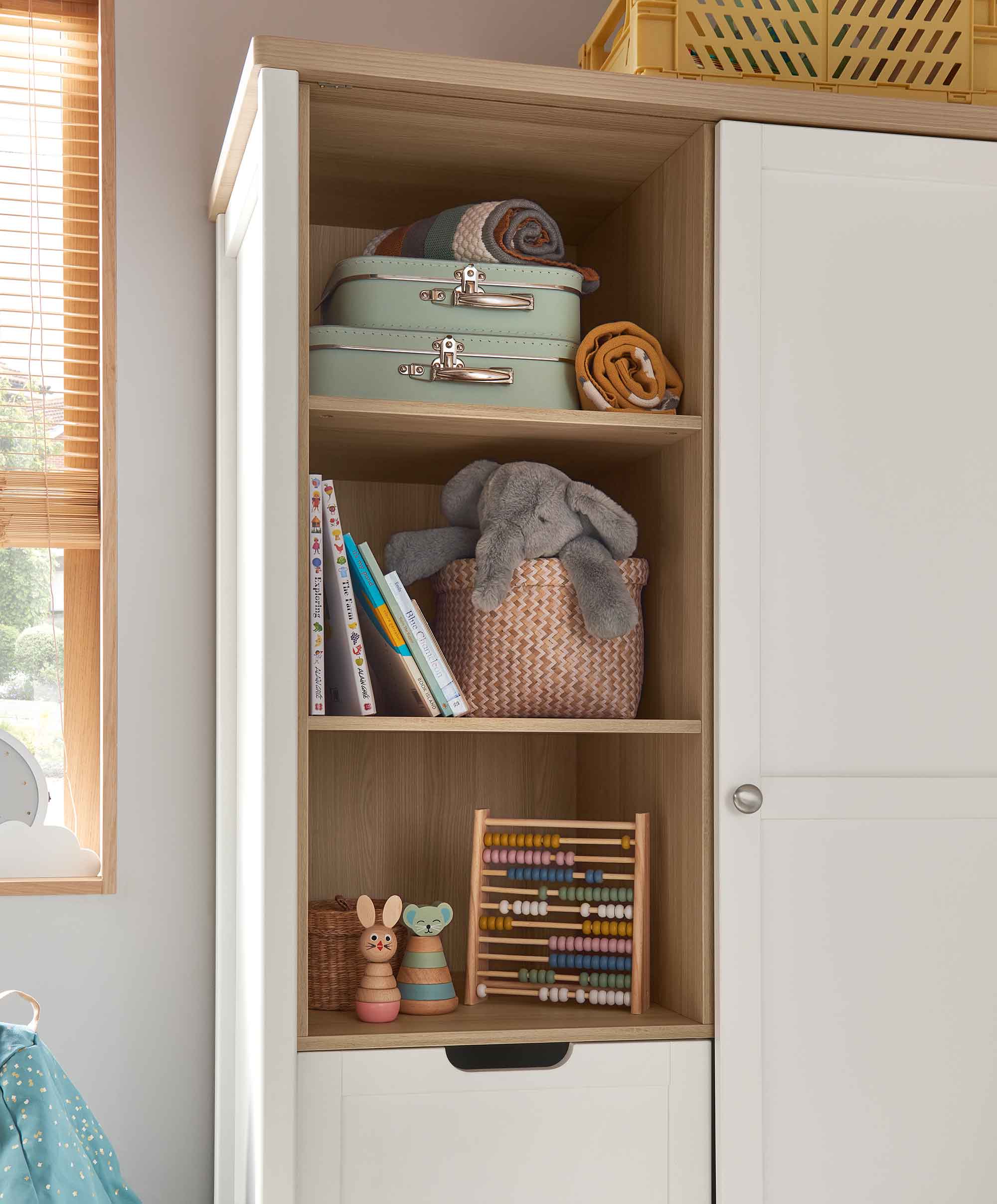 Harwell Wardrobe - White - Image 4