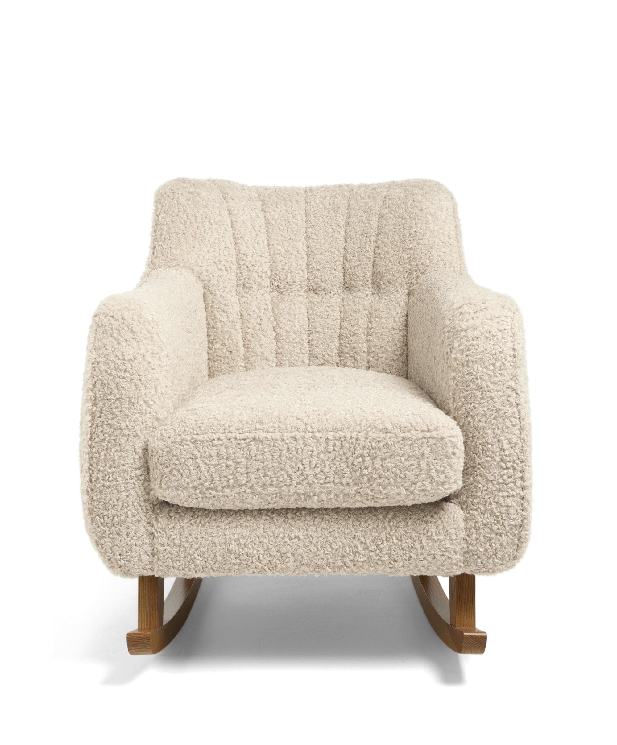 Hilston Nursing Chair - Biscuit Teddy - Image 3
