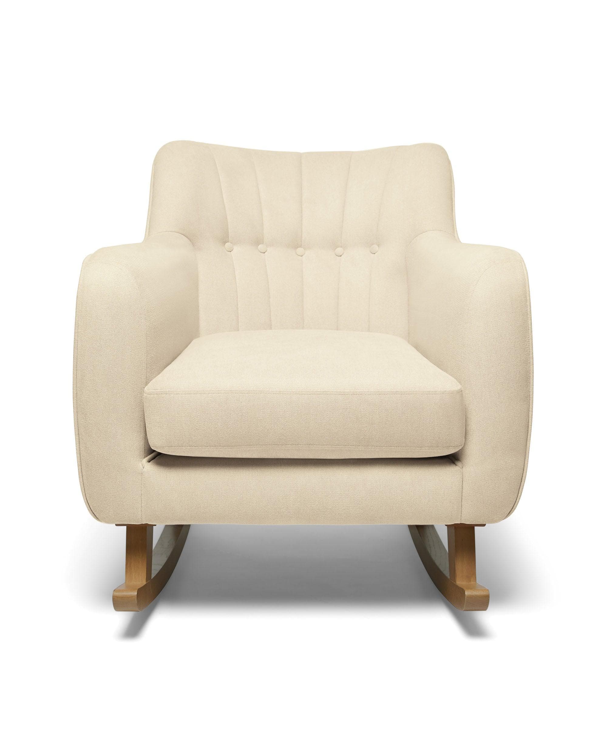 Hilston Nursing Chair - Camel Woven - Image 3