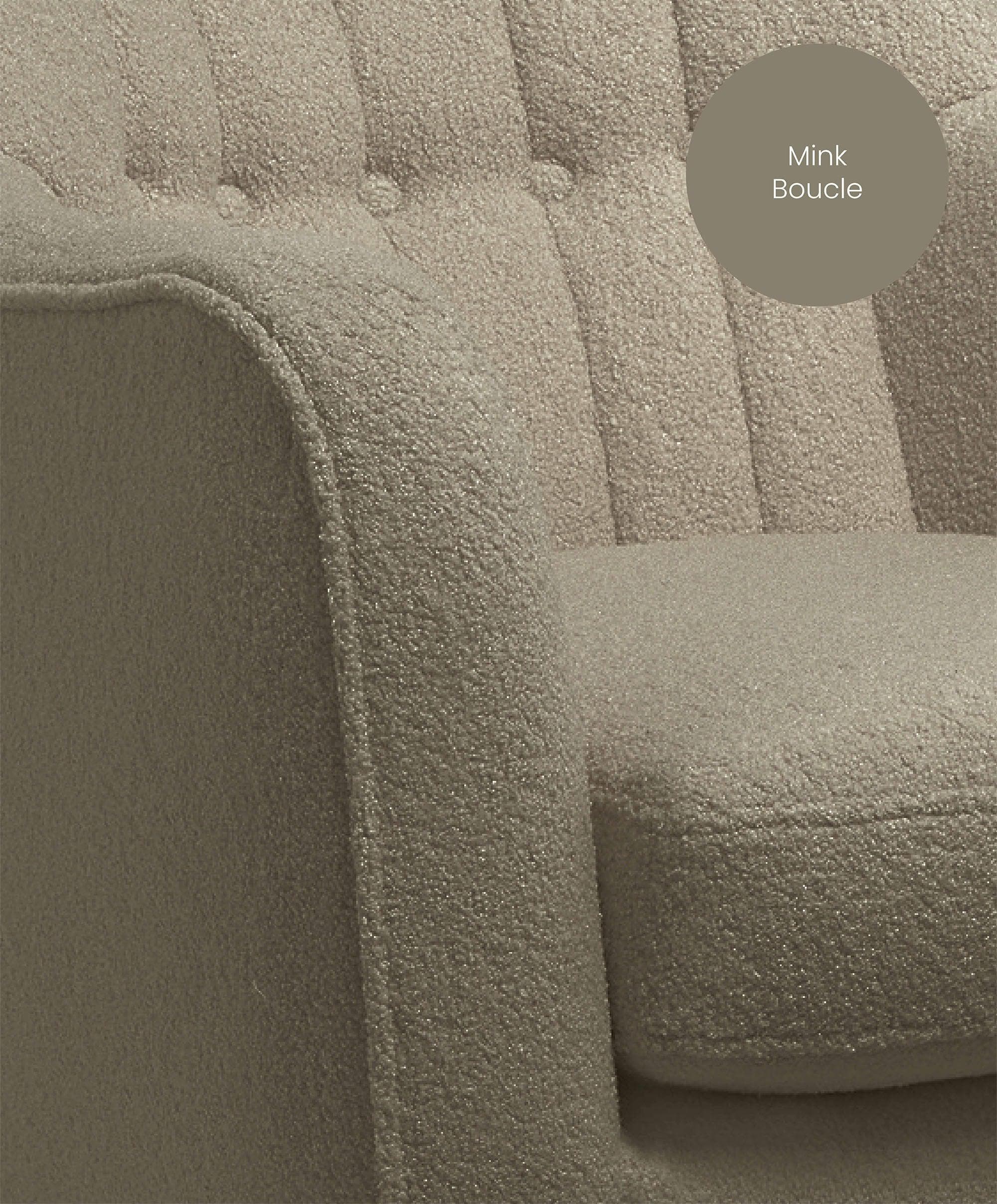 Hilston Nursing Chair - Mink Boucle - Image 5
