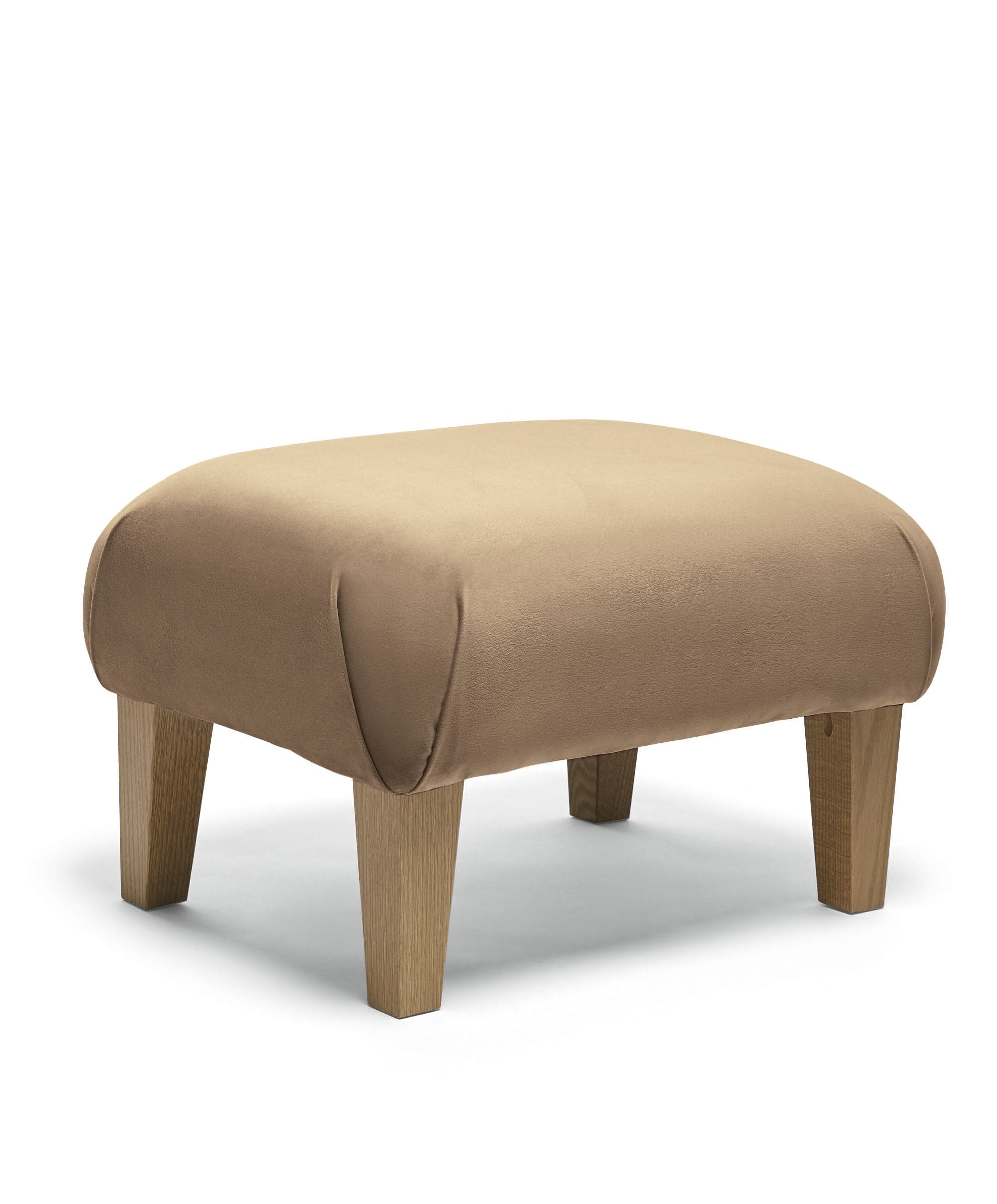 Hilson Nursing Chair & Footstool Set - Mocha Velvet - Image 3