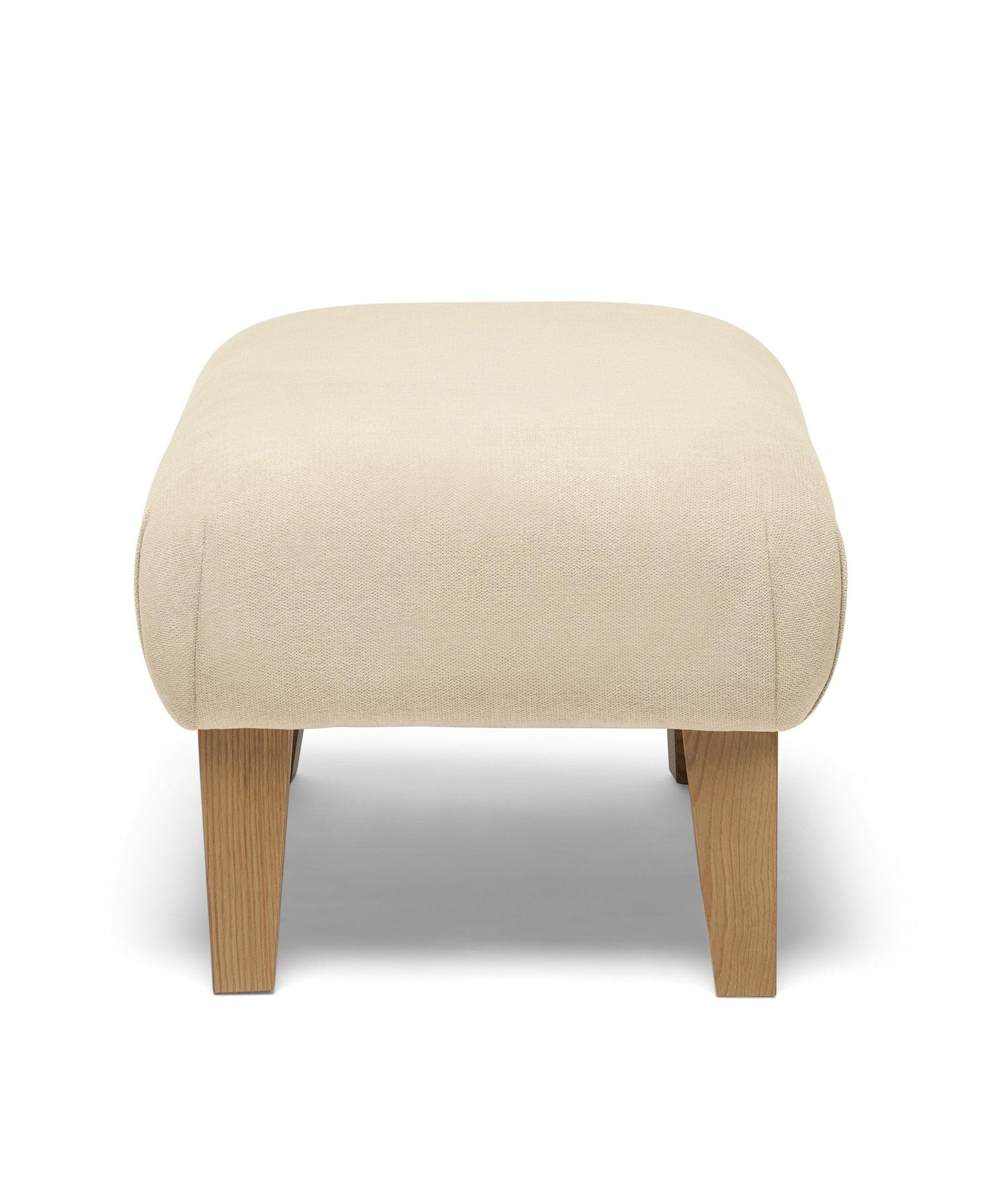 Hilston Nursing Chair & Footsool Set – Camel Woven - Image 6