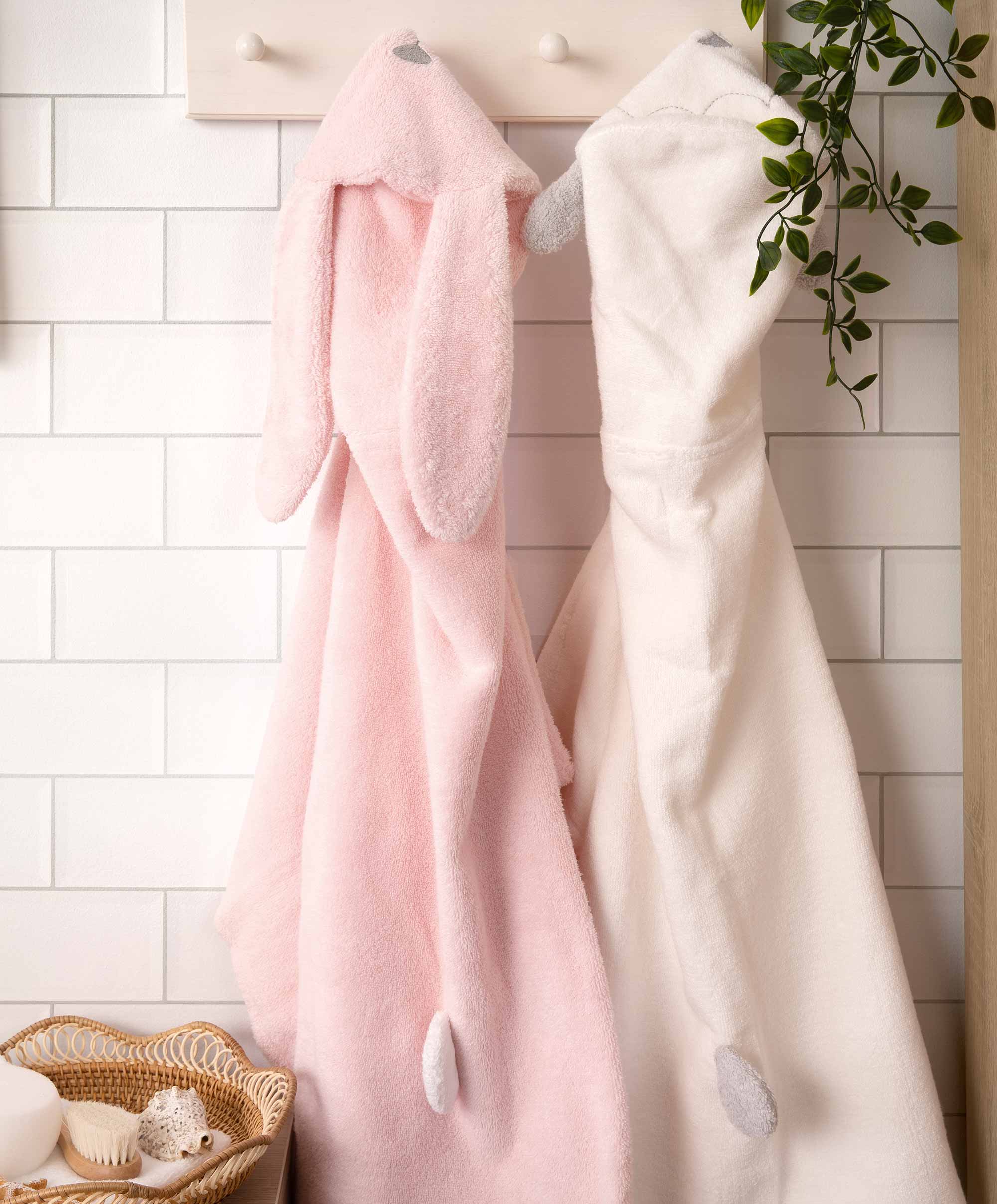 Hooded Baby Towel - Lamb - Image 6