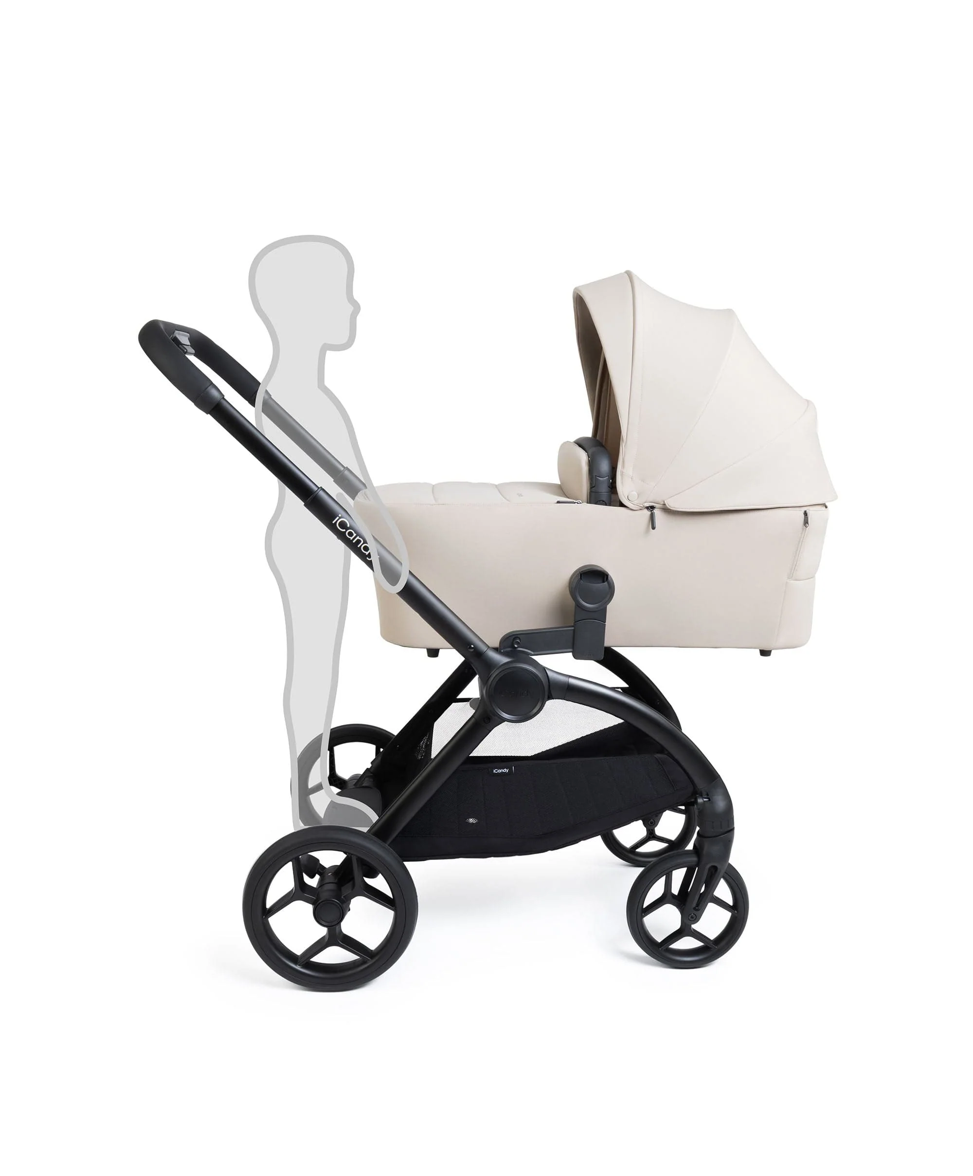 iCandy Core 2 Pushchair & Carrycot Bundle - Sandstone - Image 5