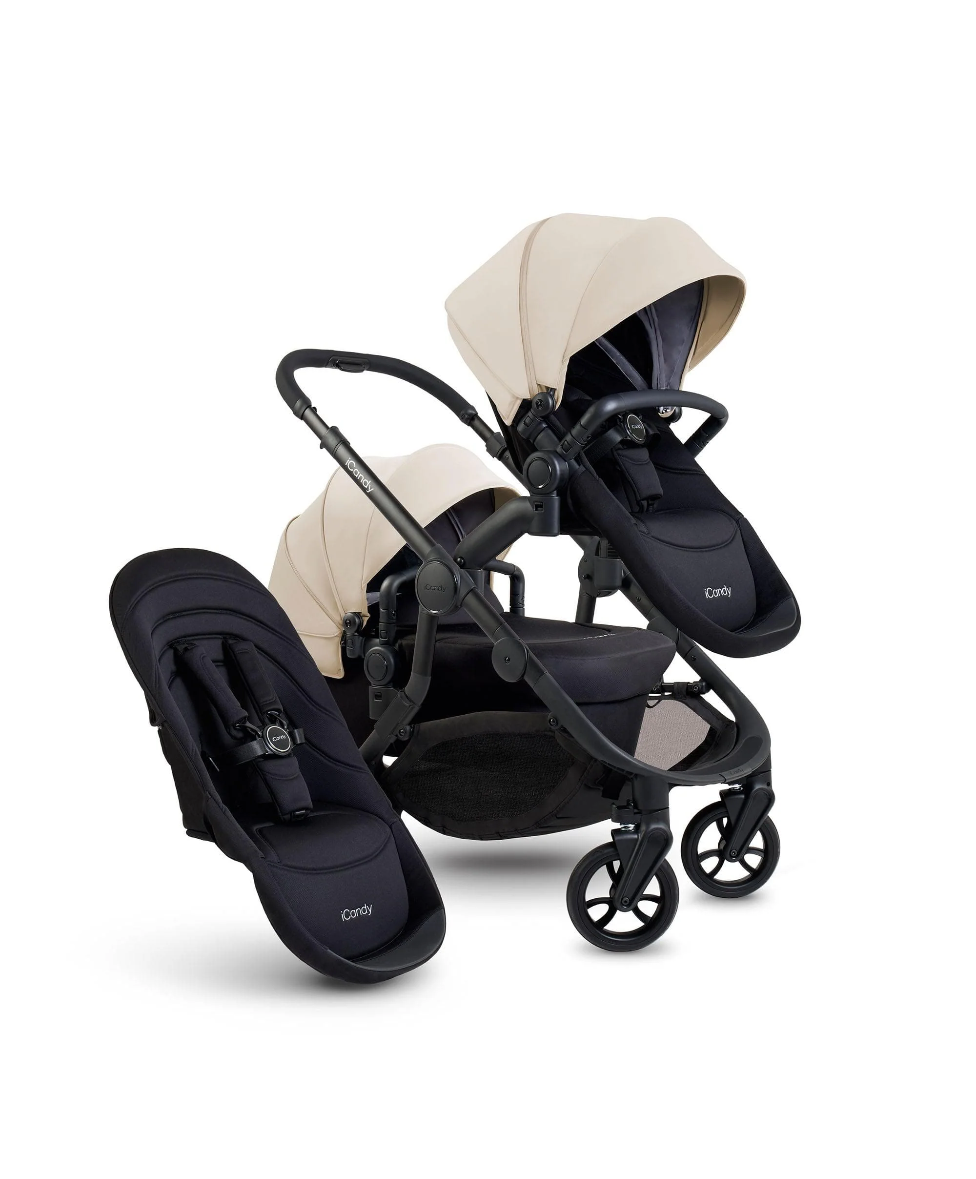 iCandy Orange 4 Double Pushchair β Latte
