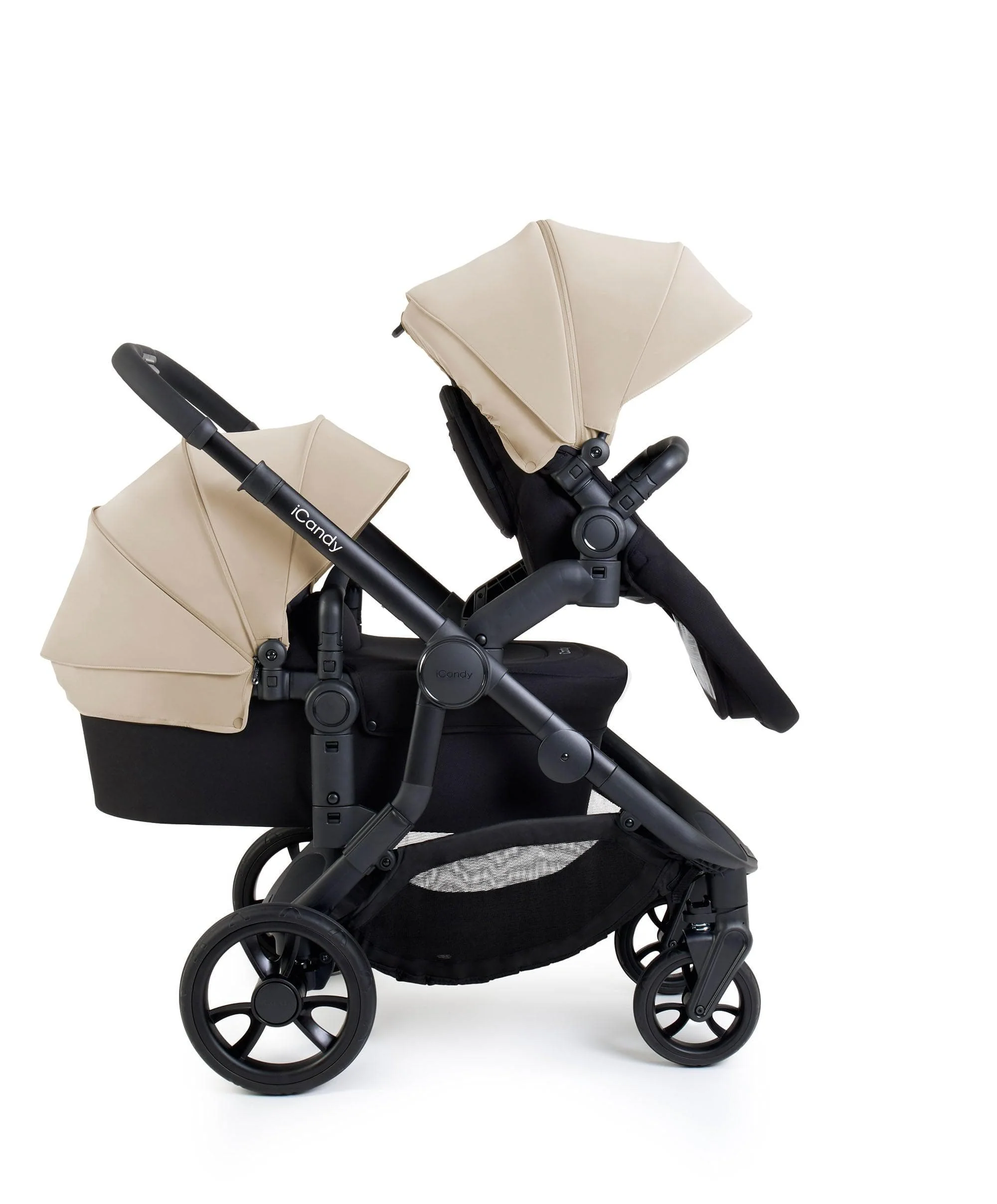 iCandy Orange 4 Double Pushchair β Latte - Image 5