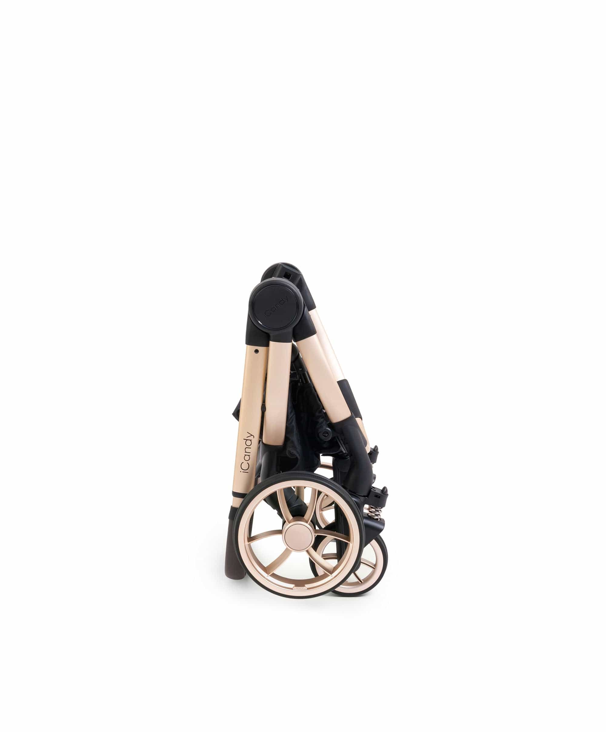 iCandy Peach 7 Complete Pushchair Bundle with Cybex Cloud T Car Seat - Biscotti - Image 7