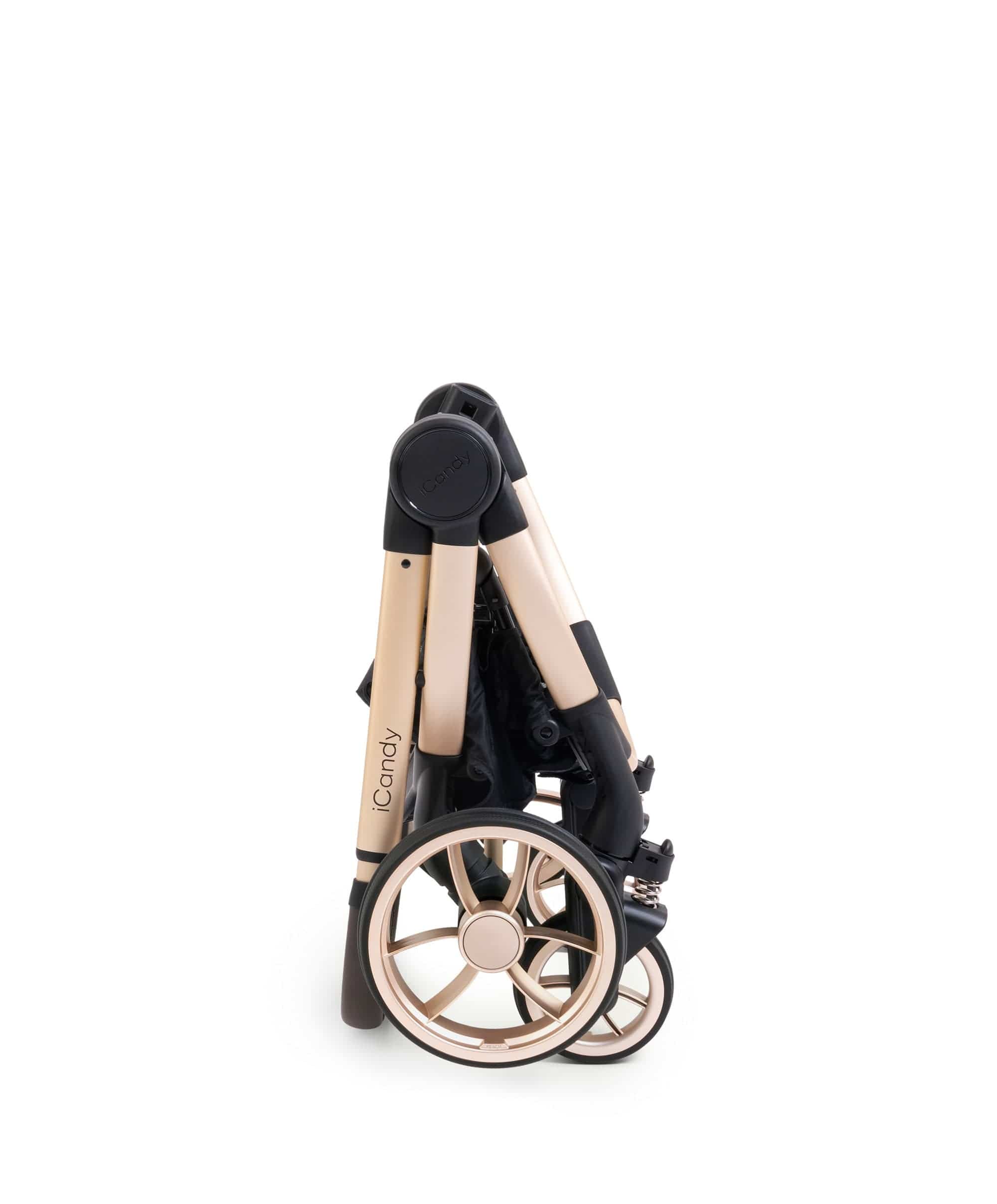 iCandy Peach 7 Complete Pushchair Bundle with Maxi-Cosi Pebble 360 Pro2 Car Seat - Biscotti - Image 9