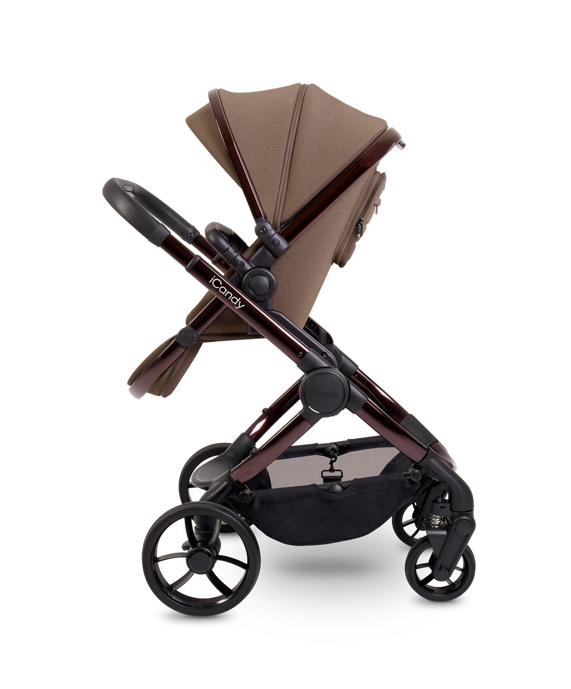 iCandy Peach 7 Complete Pushchair Bundle with Cybex Cloud T Car Seat - Coco - Image 7