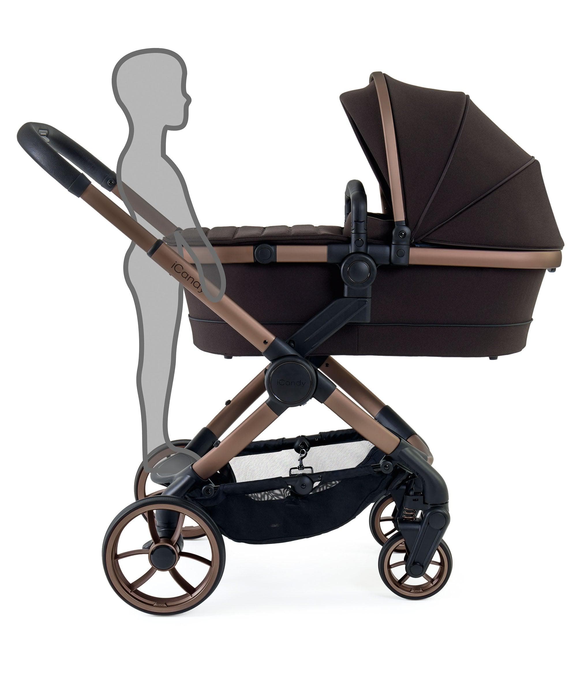 iCandy Peach 7 Complete Pushchair Bundle - Pecan - Image 6