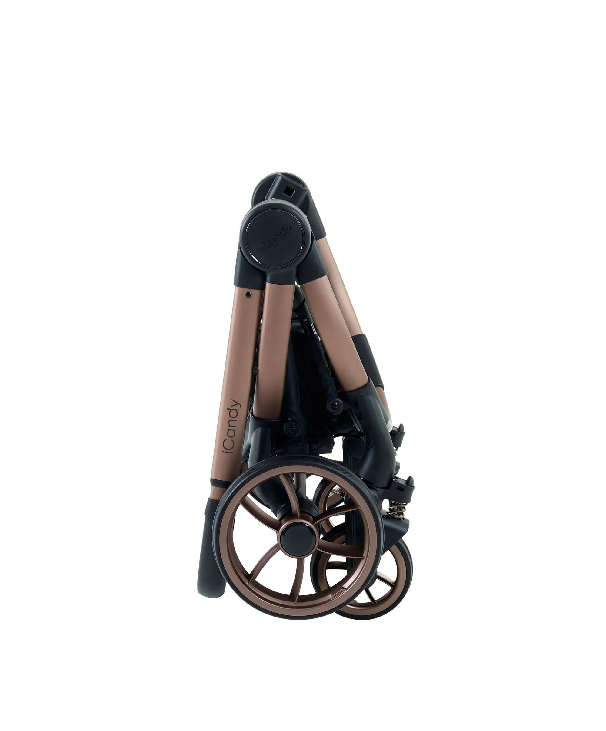 iCandy Peach 7 Complete Pushchair Bundle with Cybex Cloud T Car Seat - Pecan - Image 6