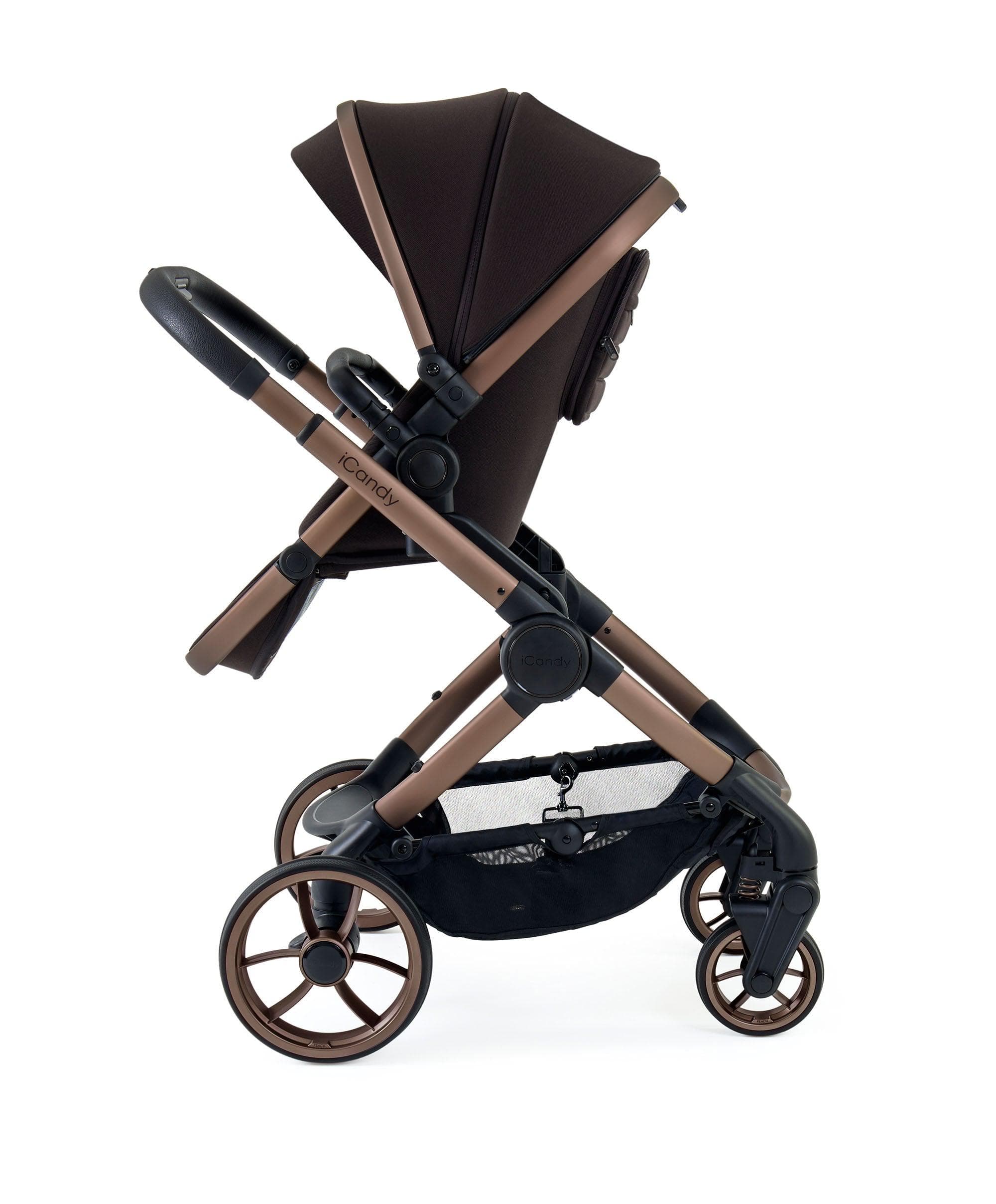 iCandy Peach 7 Complete Pushchair Bundle with Maxi-Cosi Pebble 360 Pro² Car Seat - Pecan - Image 5