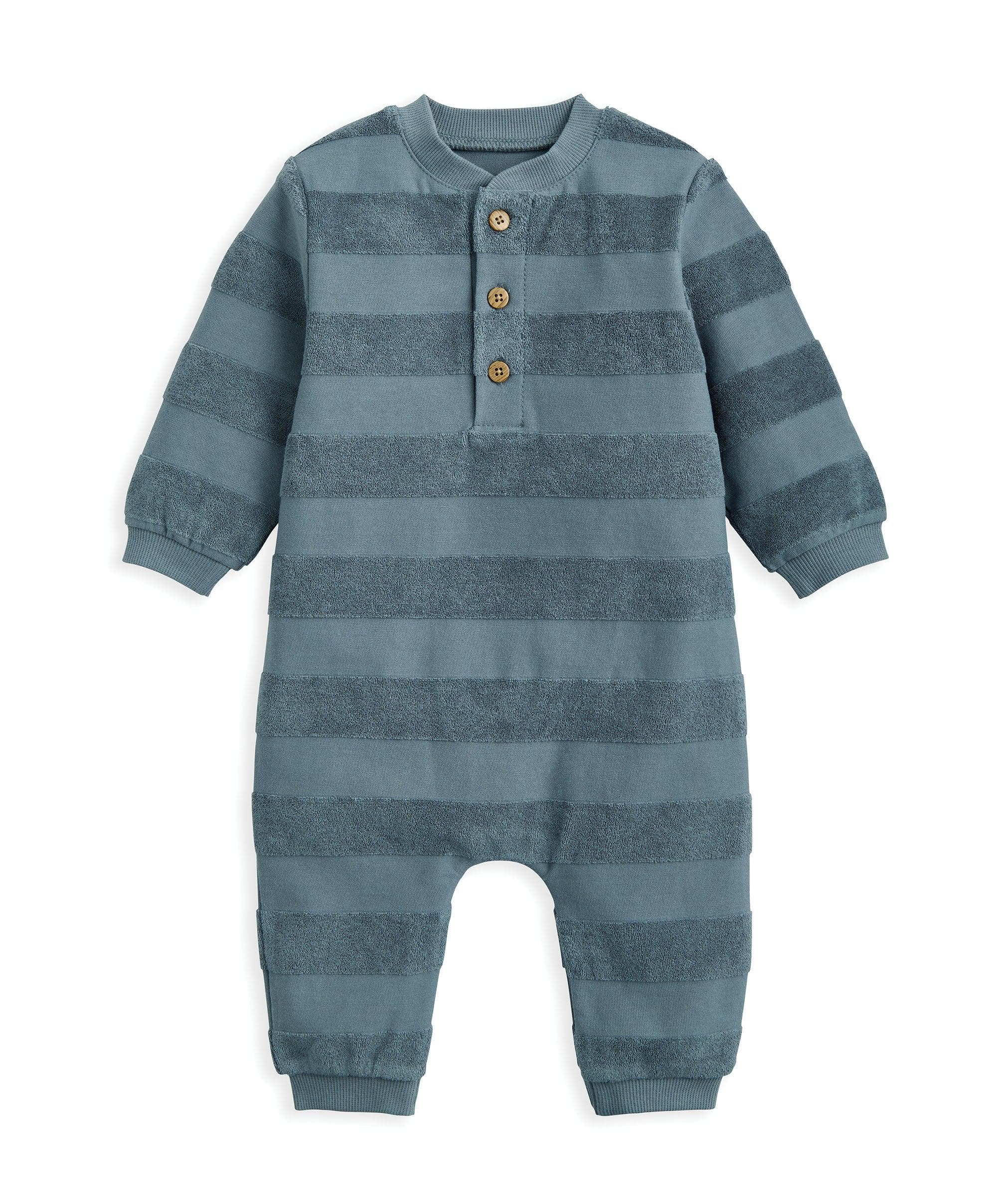 Striped Romper – Blue - Image 6