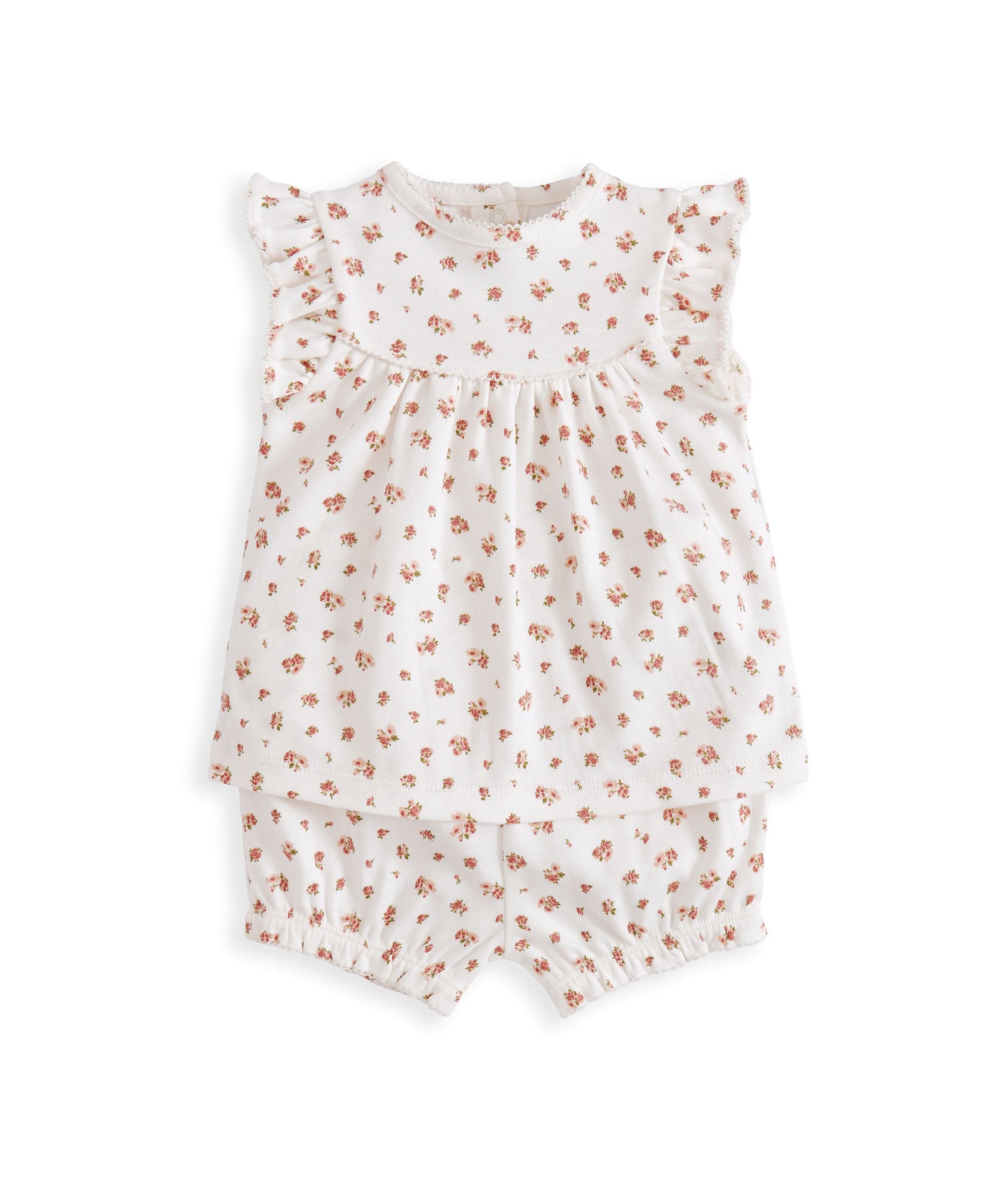 Rose Print Short Pyjamas - Image 2