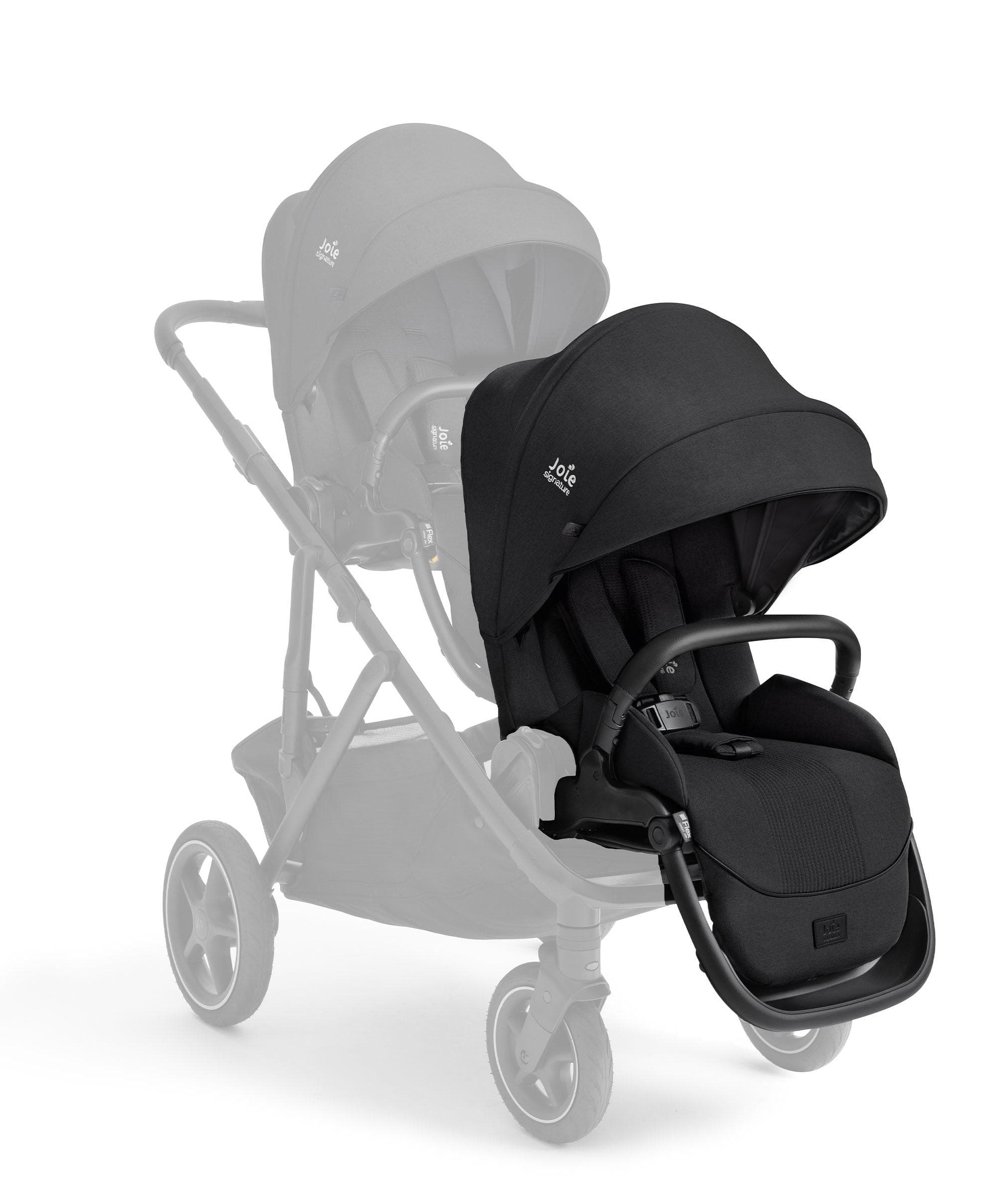 Joie Versiti Duo Signature Single To Double Pram & Signature Sibling Seat - Image 4