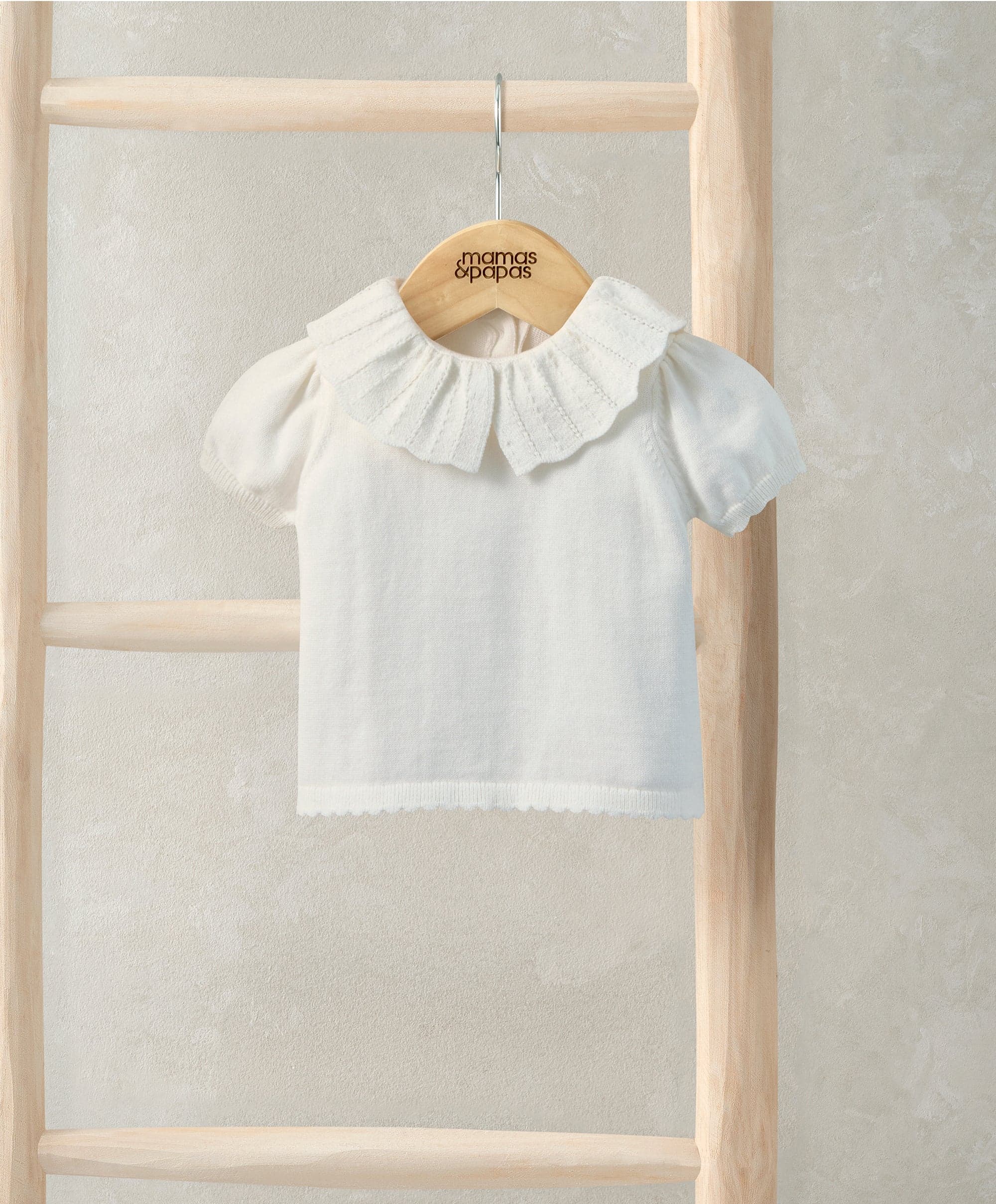 Knitted White Top