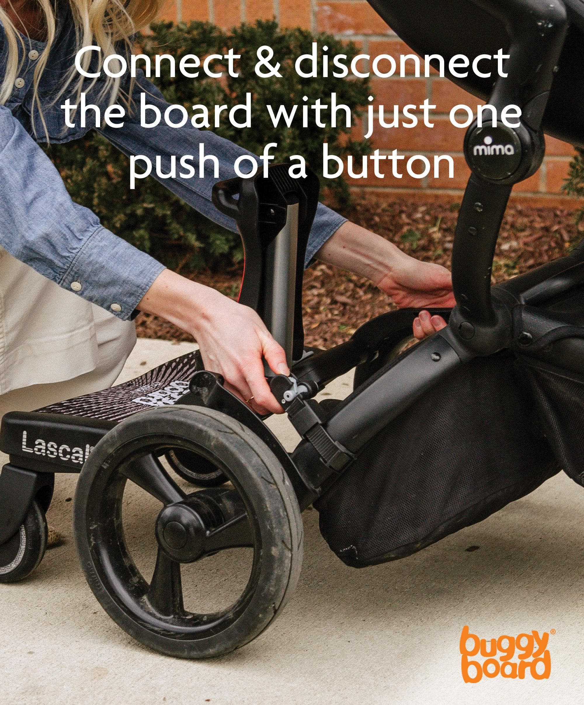 Lascal Black Maxi BuggyBoard&reg; Plus Grey Saddle - Image 7