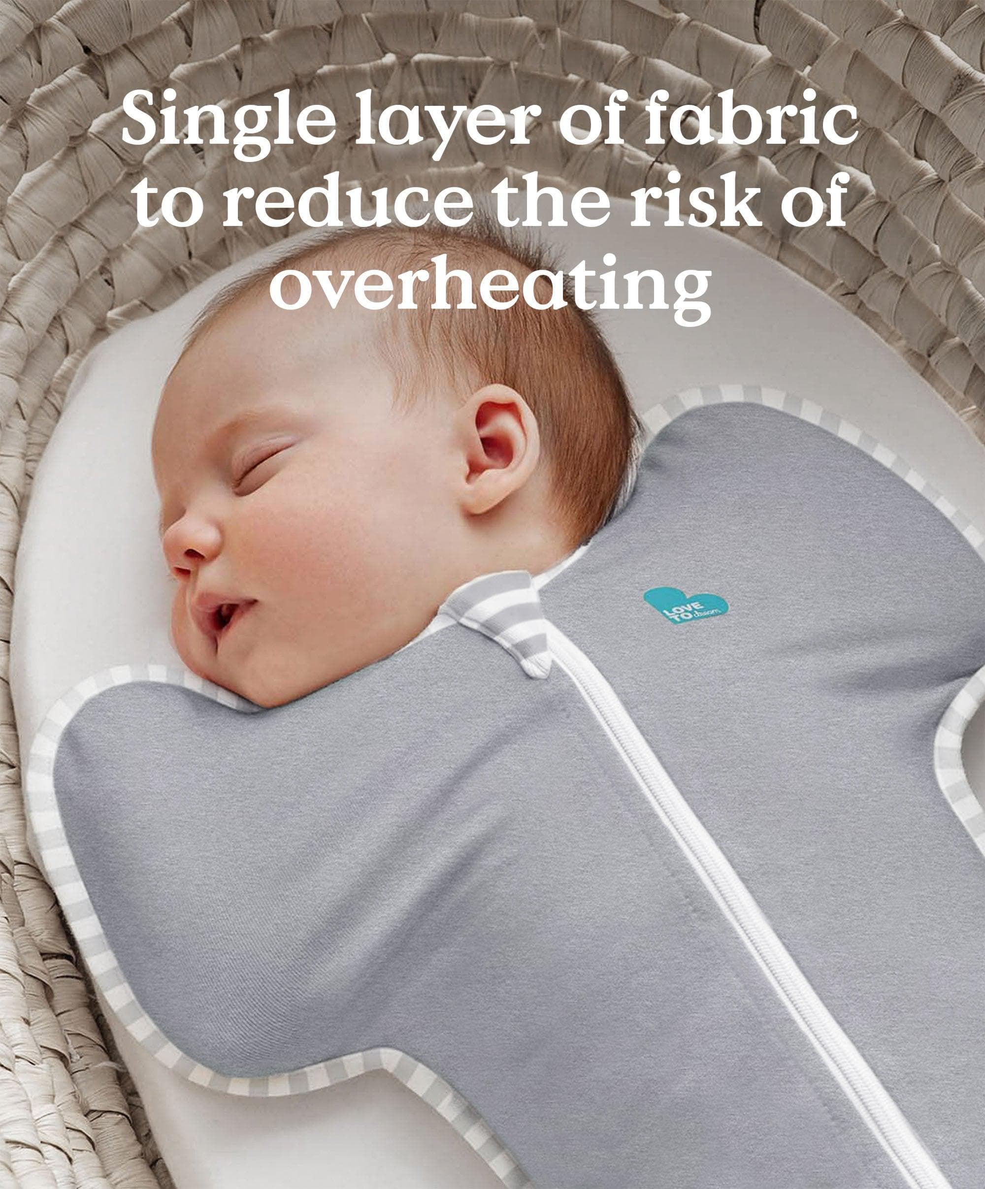 Love to Dream Swaddle Up™ (1.0 Tog) - Cloud Bunny - Image 6