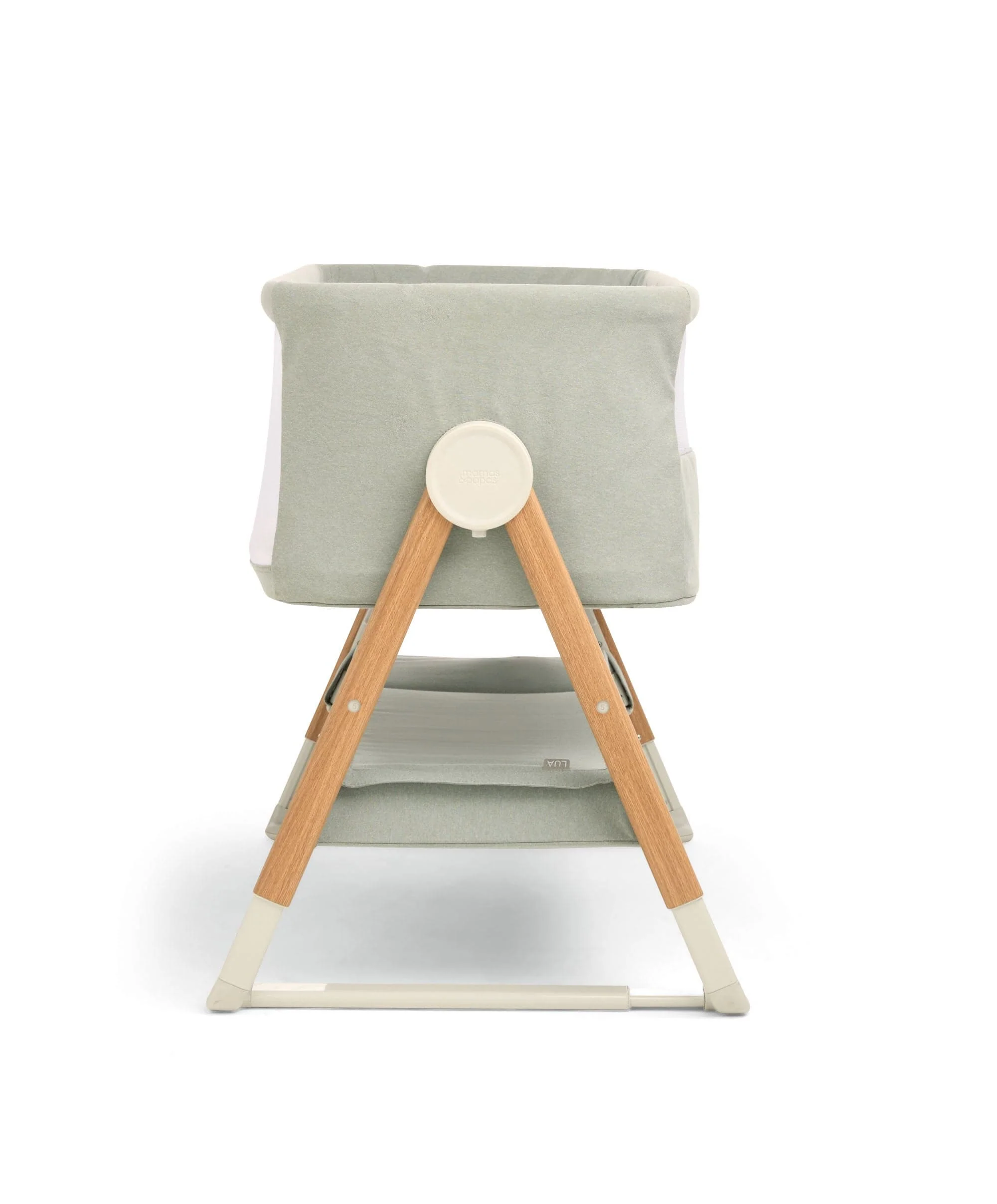 Lua Bedside Crib and Sheet Bundle - Sage/Cosmic Sky - Image 5