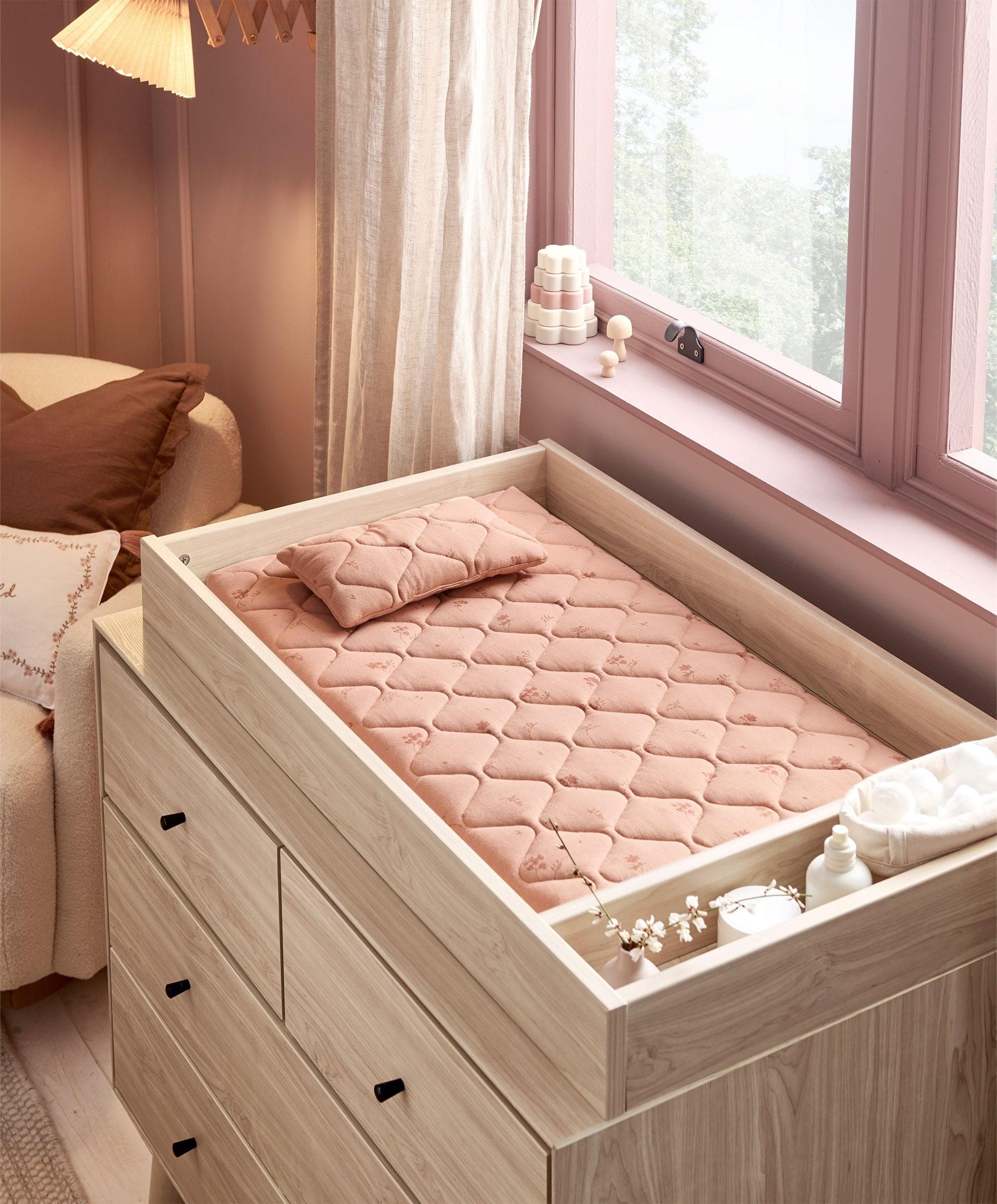 Luxury Changing Mat β Welcome to the World Wildflower