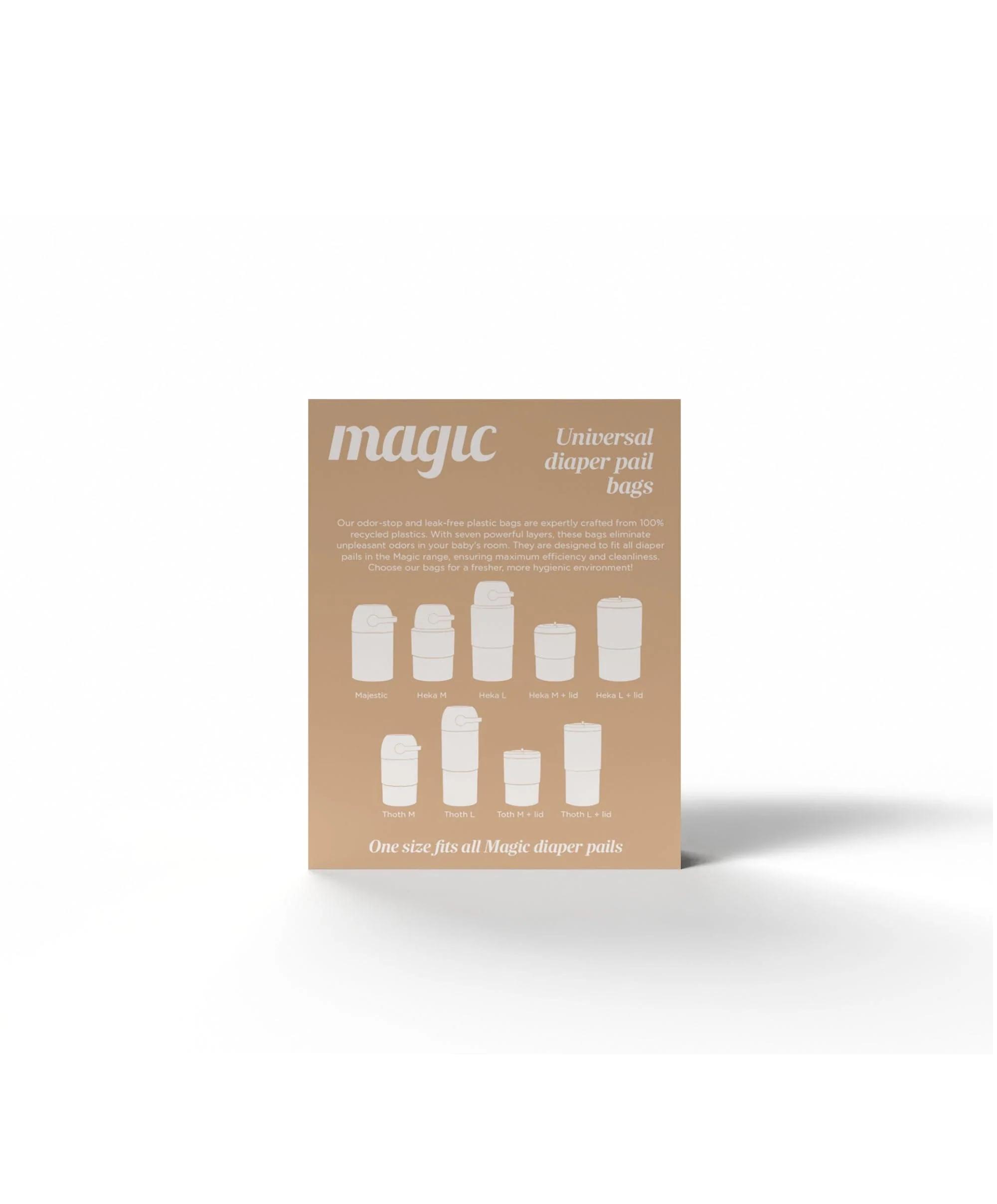 Magic Nappy Bin Bags (3 rolls) - Image 3