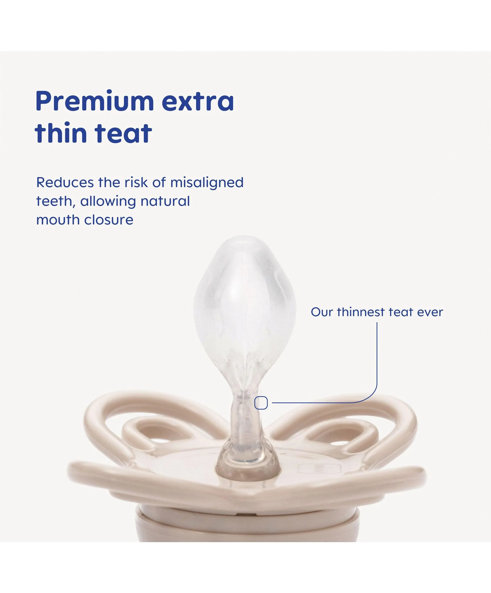 MAM Perfect 0-2m Soother (2 pack) - Beige - Image 2