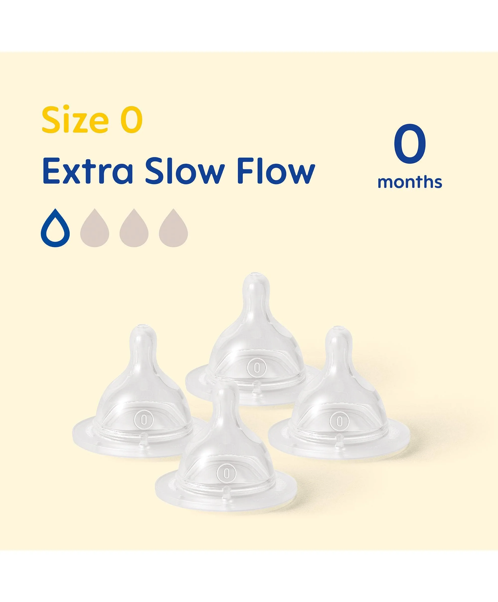 MAM Size 0 Bottle Teats (4 Pack) - Image 2
