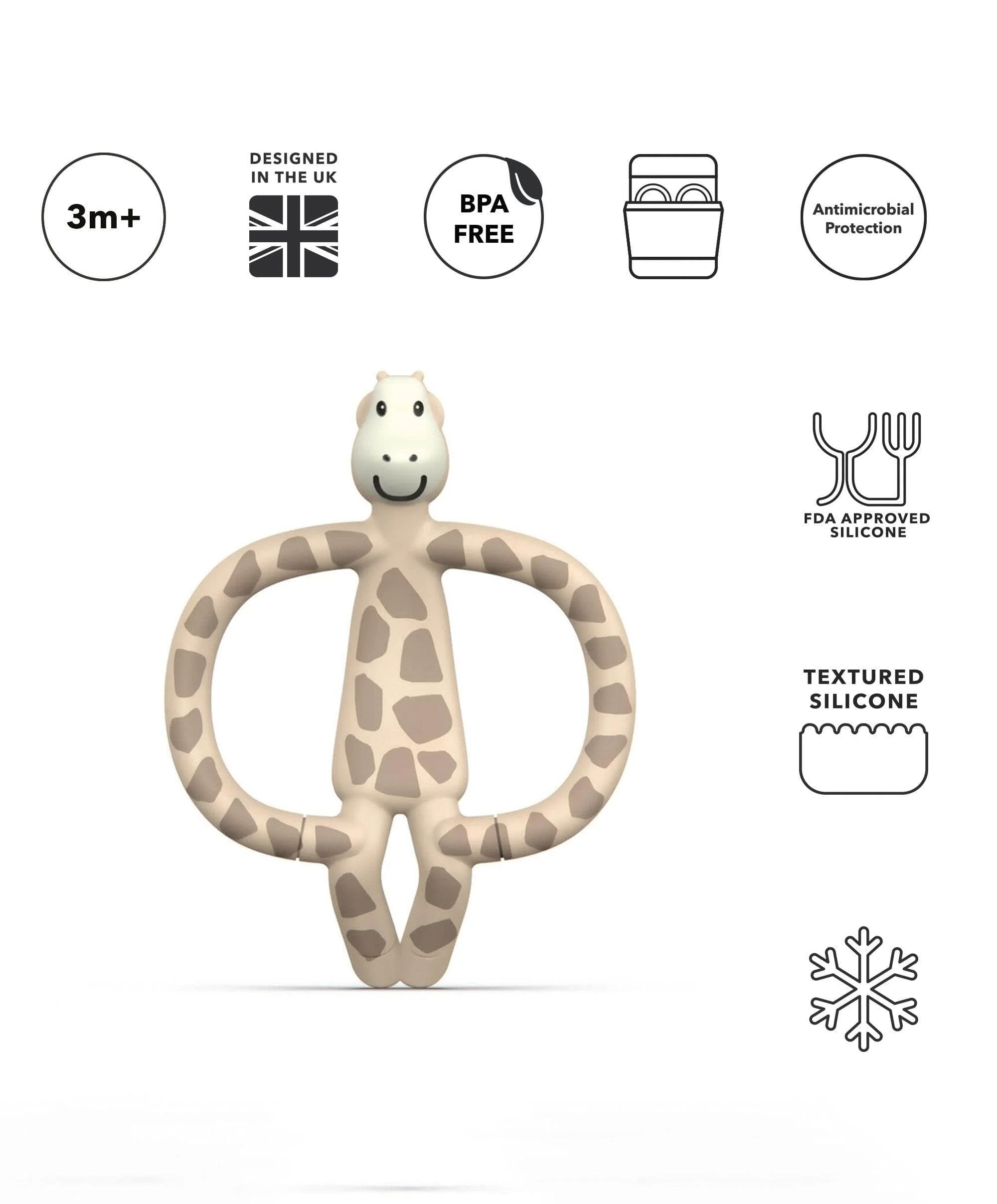 Matchstick Monkey Gigi Giraffe Teether - Image 3