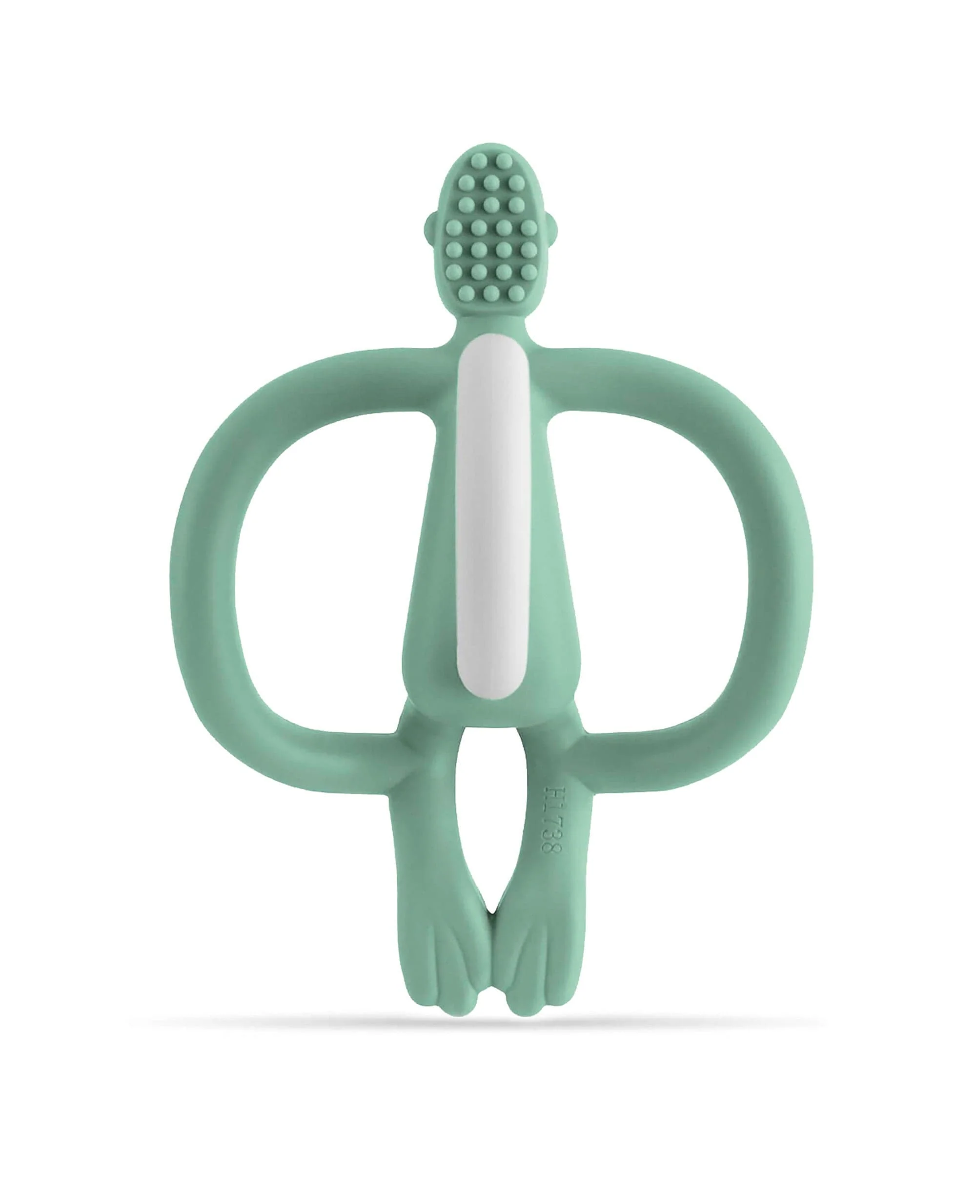 Matchstick Monkey Original Teething Toy in Mint Green - Image 3