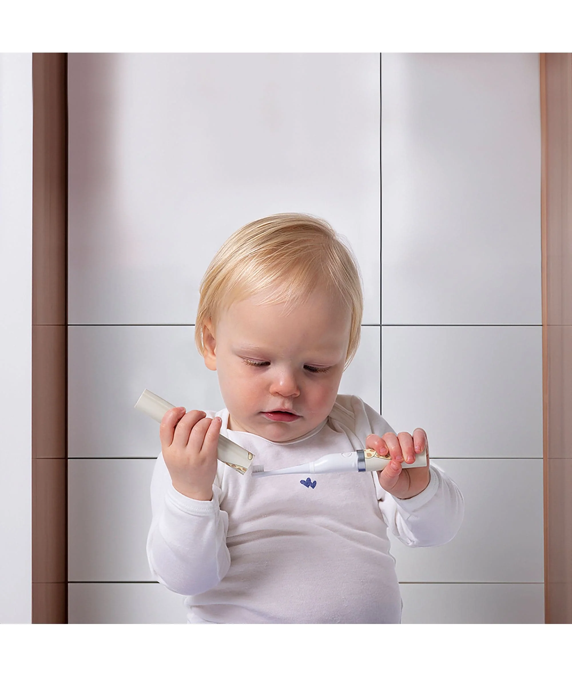 Matchstick Monkey Baby Electric Sonic Toothbrush - Giraffe - Image 3