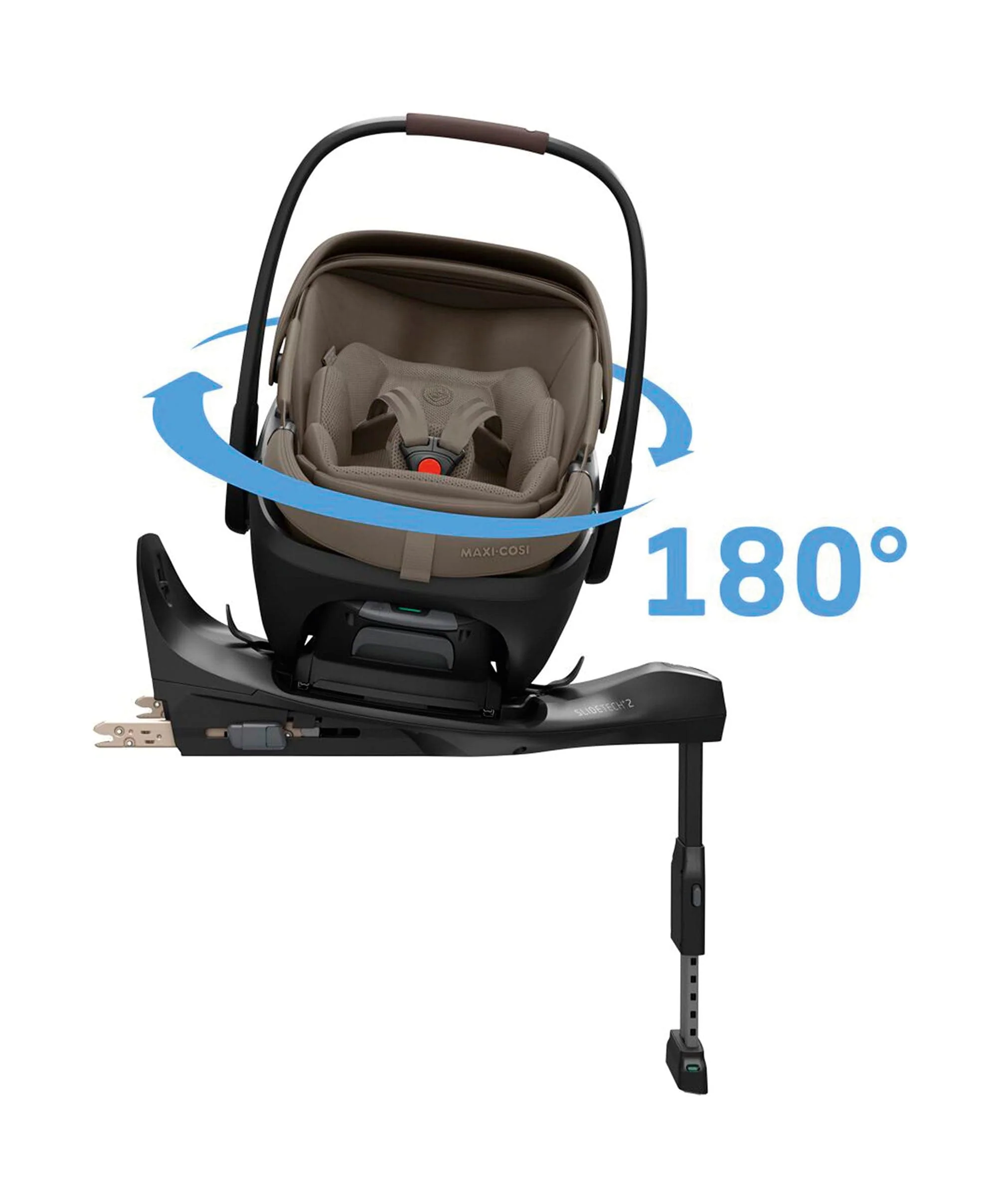 Maxi-Cosi Coral Slide Pro Car Seat - Oak Truffle - Image 10