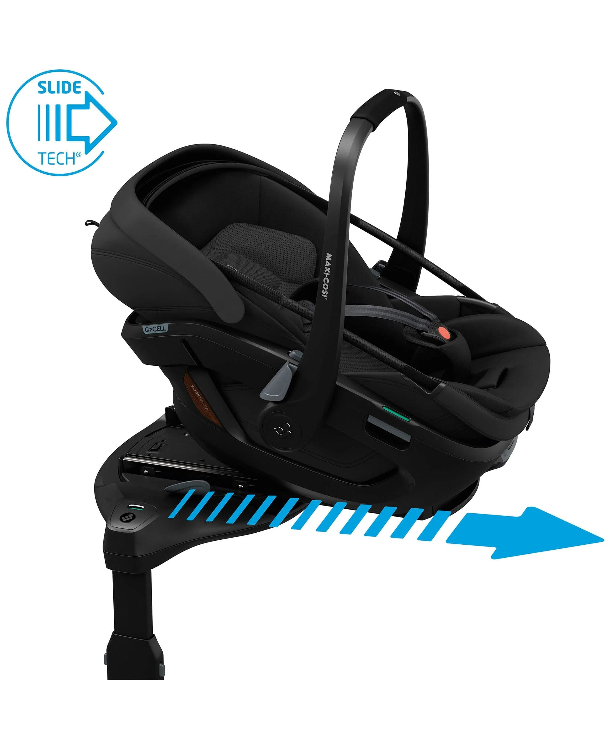 Maxi-Cosi Coral Slide Pro Car Seat - Onyx Black - Image 11