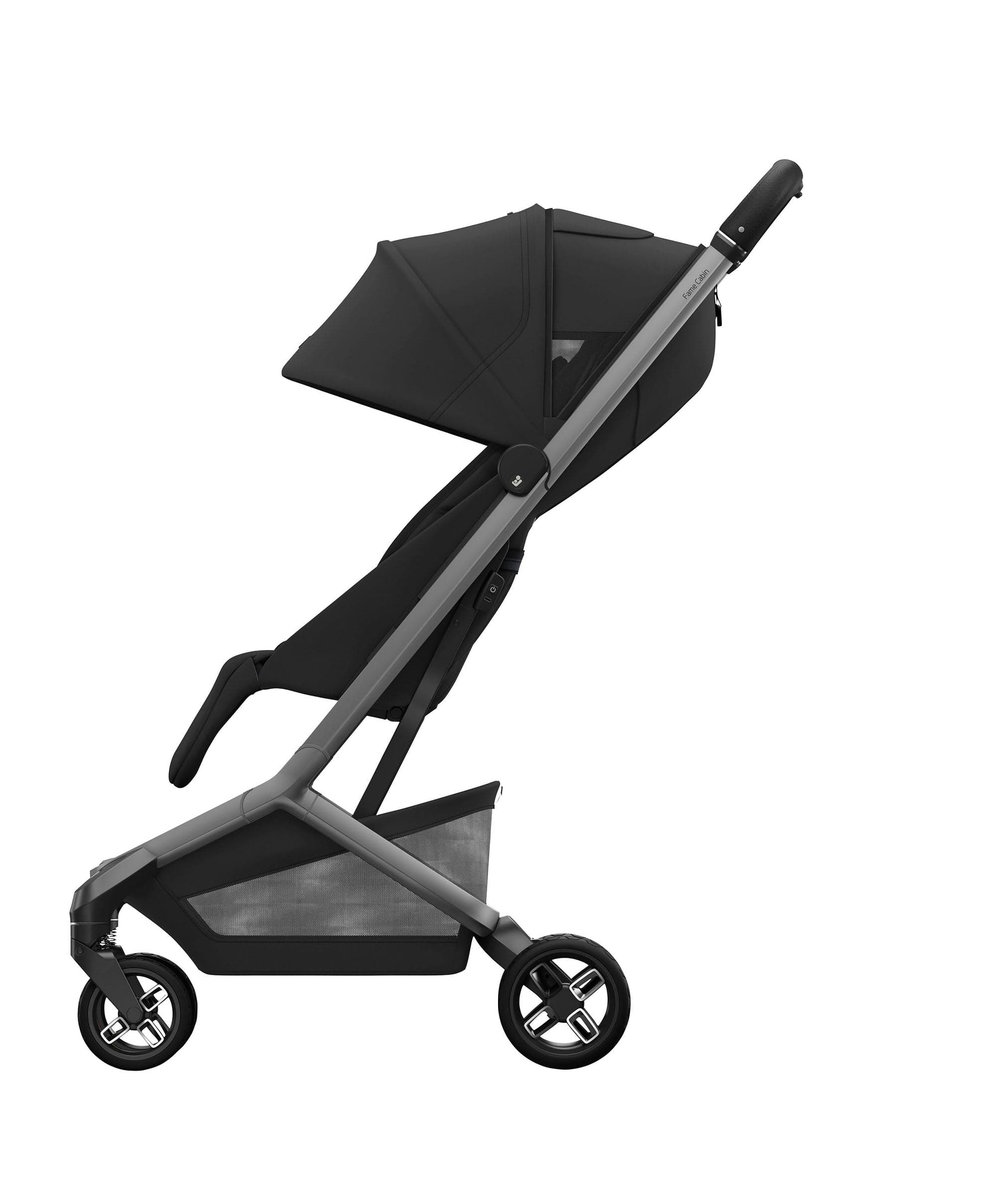 Maxi-Cosi Fame Cabin Pushchair & Carry Cot Bundle - Black - Image 6