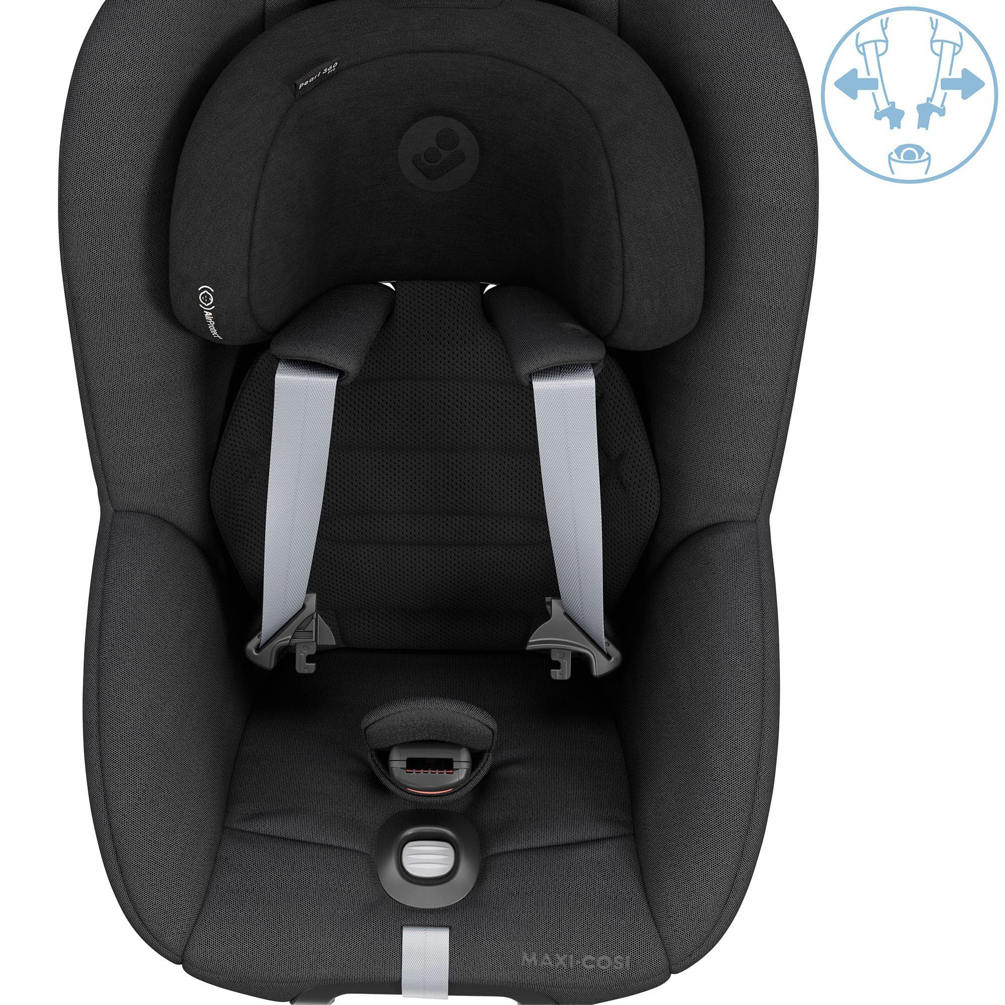 Maxi-Cosi Pearl 360 Pro Car Seat - Authentic Black - Image 10