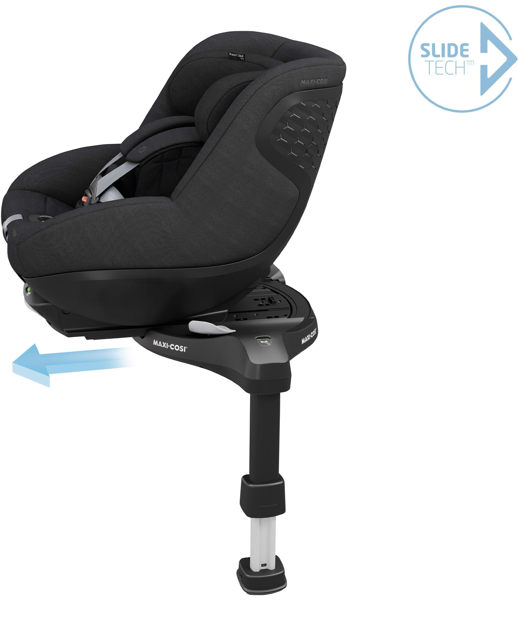 Maxi-Cosi Pearl 360 Pro Car Seat - Authentic Black - Image 4