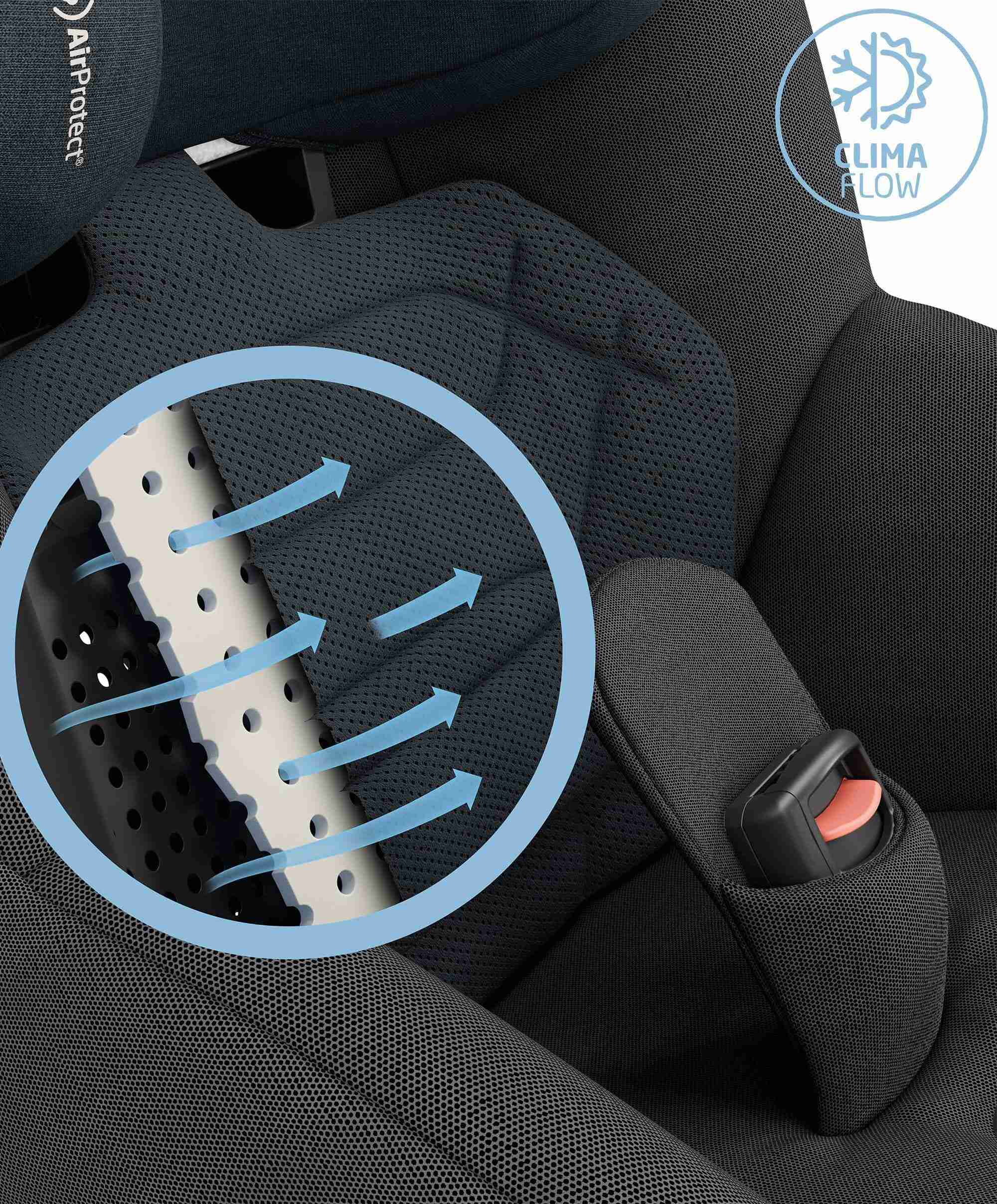 Maxi-Cosi Pearl 360 Pro Car Seat - Authentic Black - Image 9