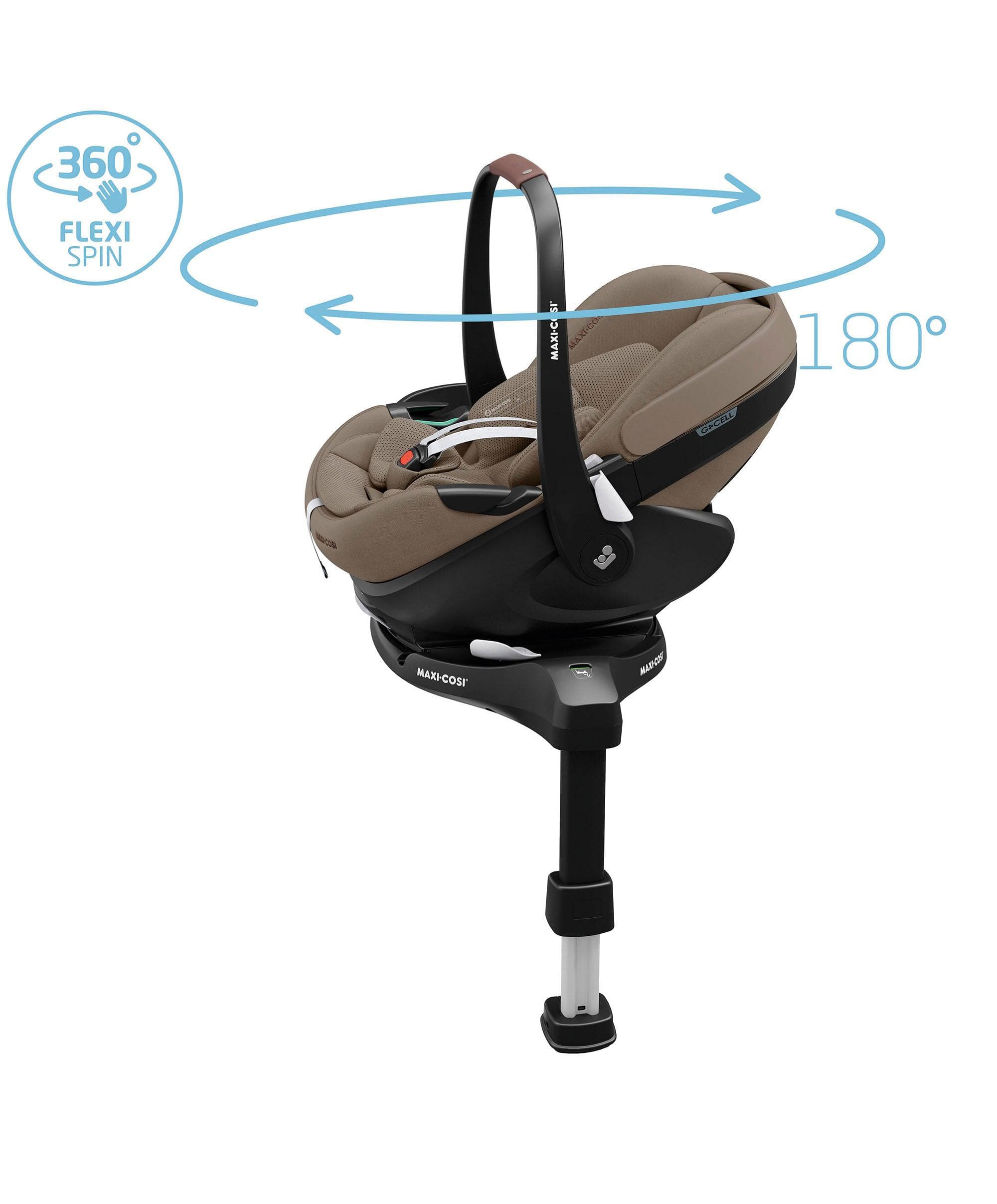 Maxi-Cosi Pebble 360 Pro² Car Seat - Twillic Truffle - Image 10