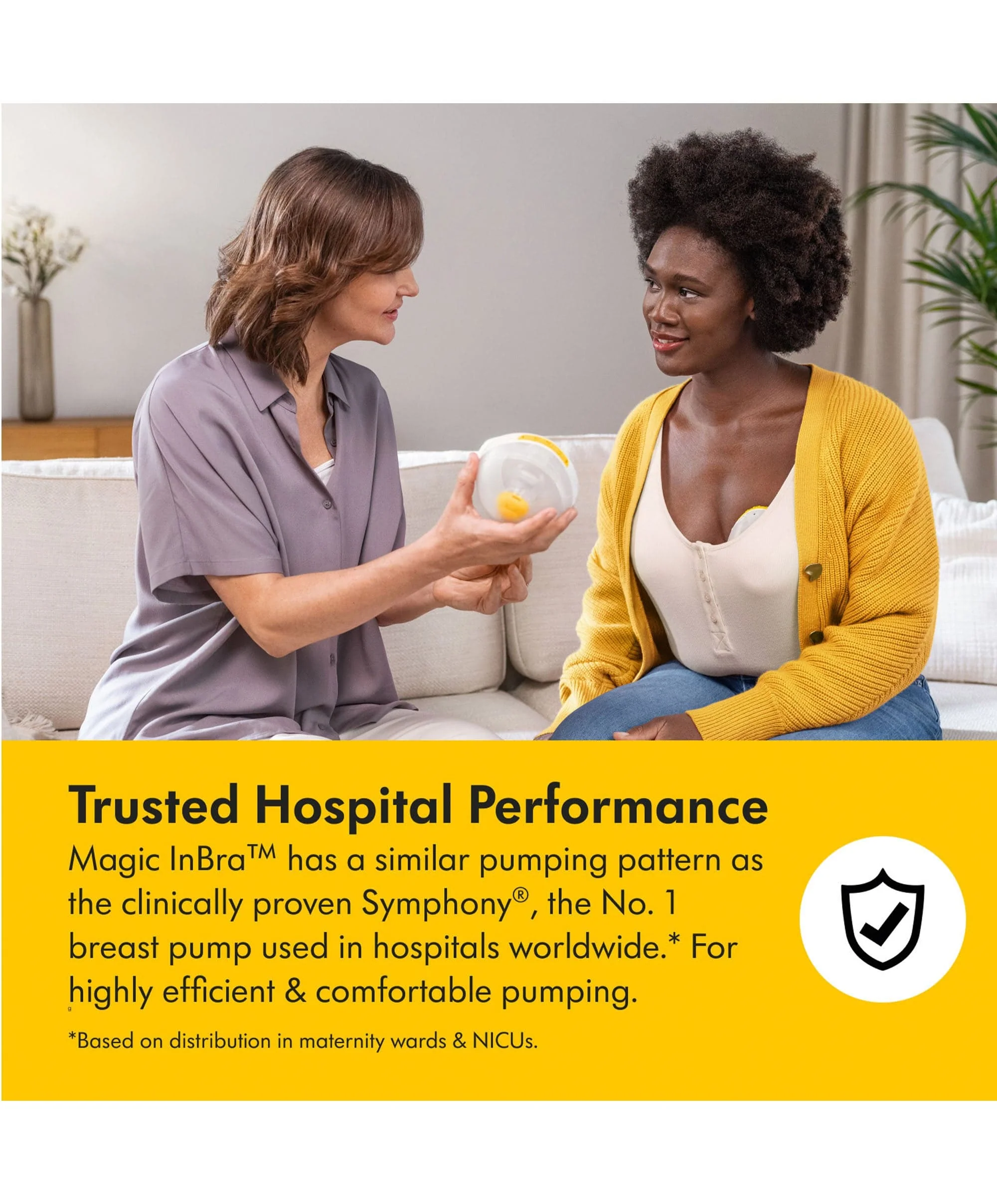 Medela Magic InBra? Double Electric Wearable Breast Pump - Image 4