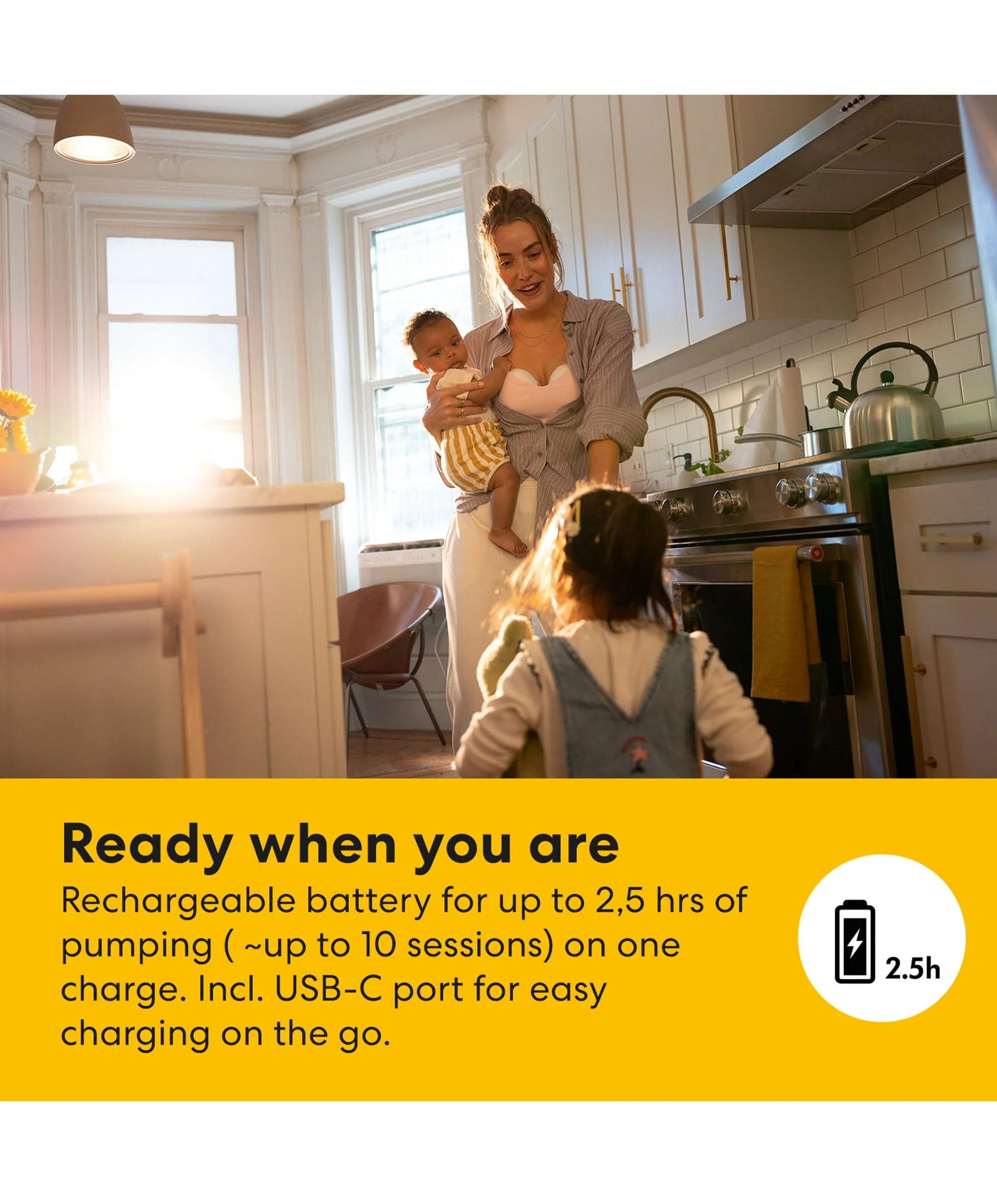 Medela Motion InBra™ Single Electric Wearable Breast Pump - Image 7