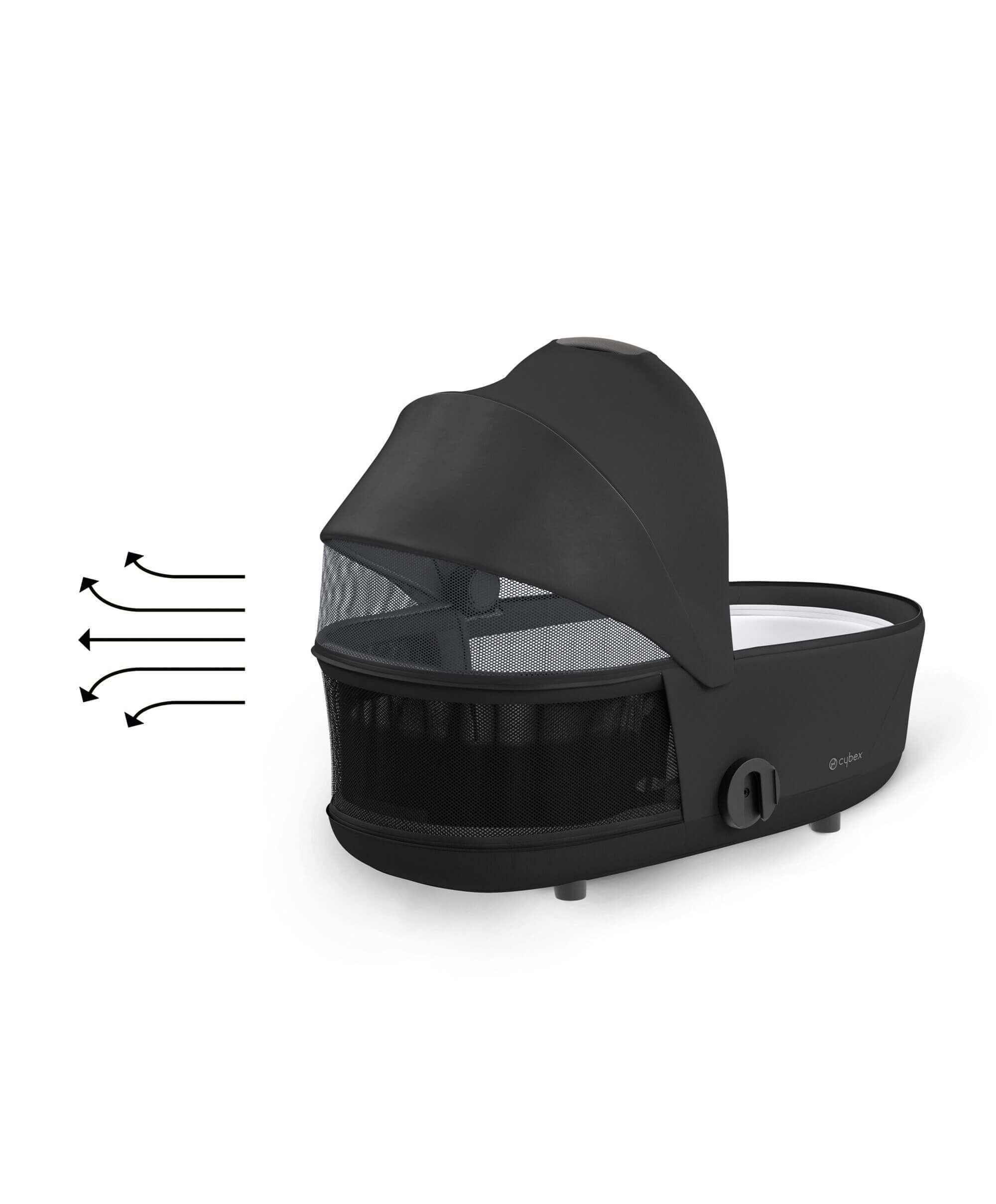 Cybex Mios Lux Carrycot - Sepia Black - Image 5